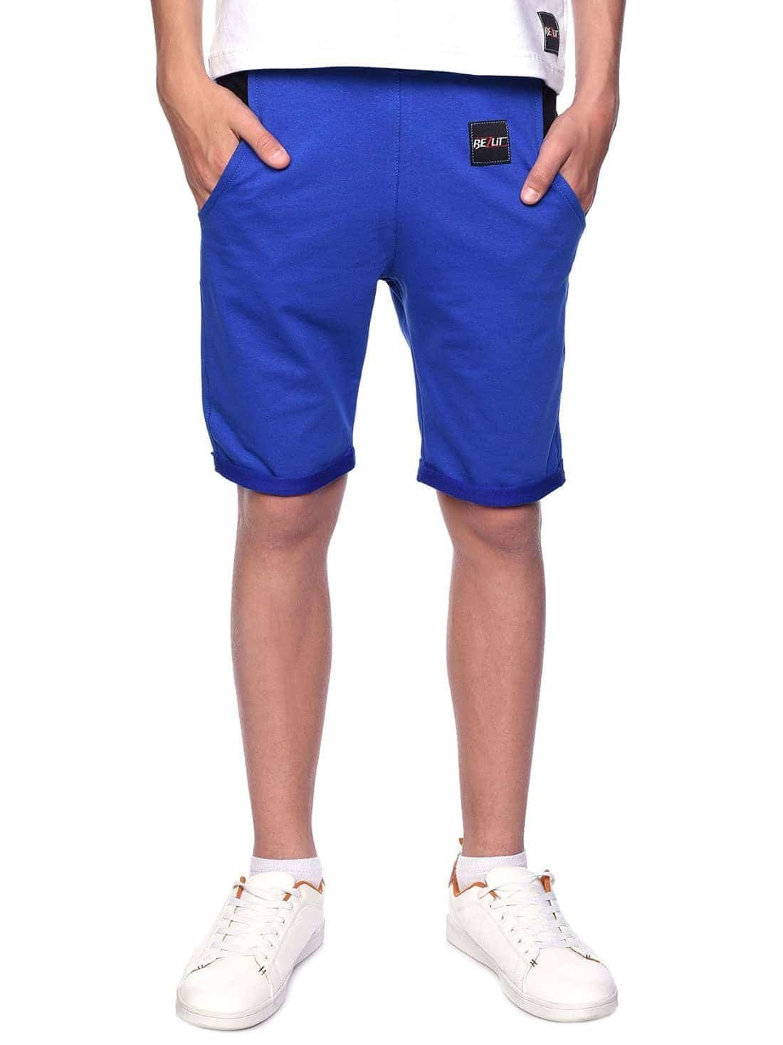 BEZLIT Bermudas Kinder Jungen Stoff Shorts (1-tlg) Casual Blau