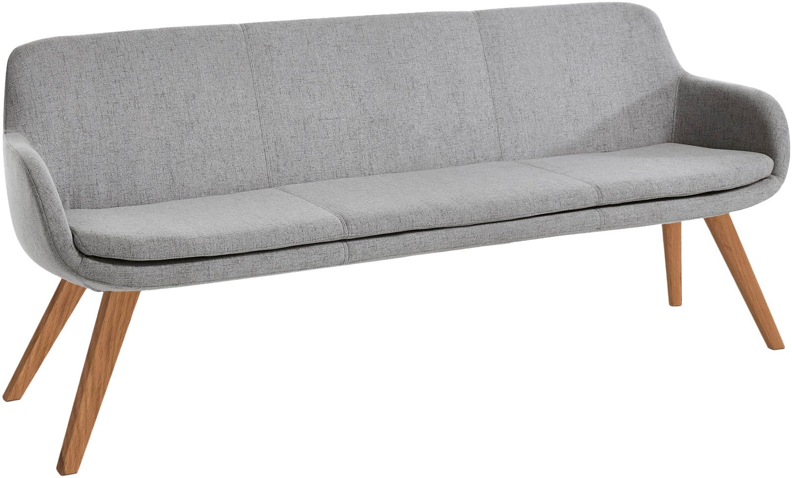 Musterring Essbank Tavia, Stativgestell Wildeiche massiv geölt, Breite 180, 200 oder 220 cm