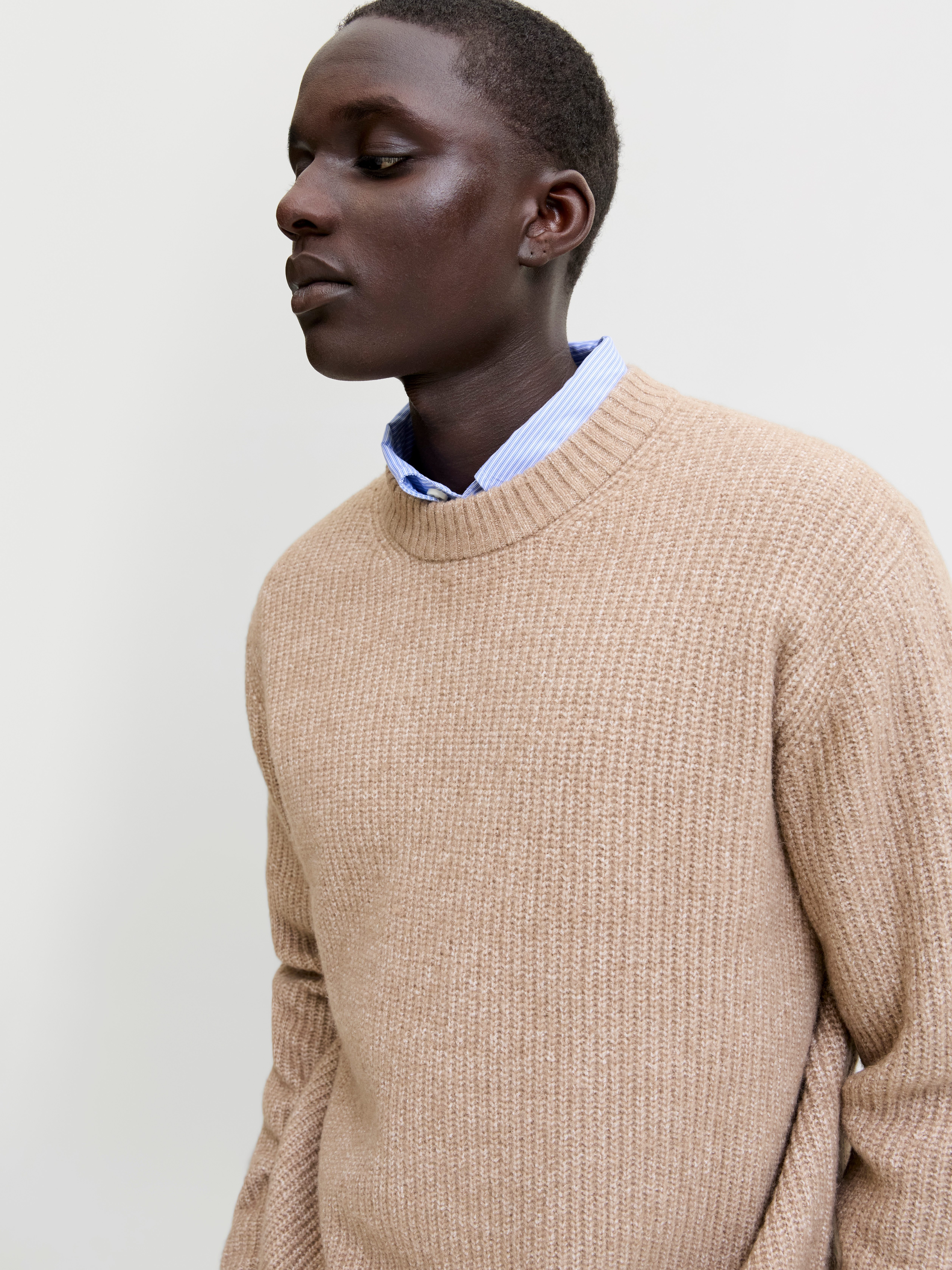 Jack & Jones Strickpullover JORYORK OLLIE KNIT CREW NECK günstig online kaufen