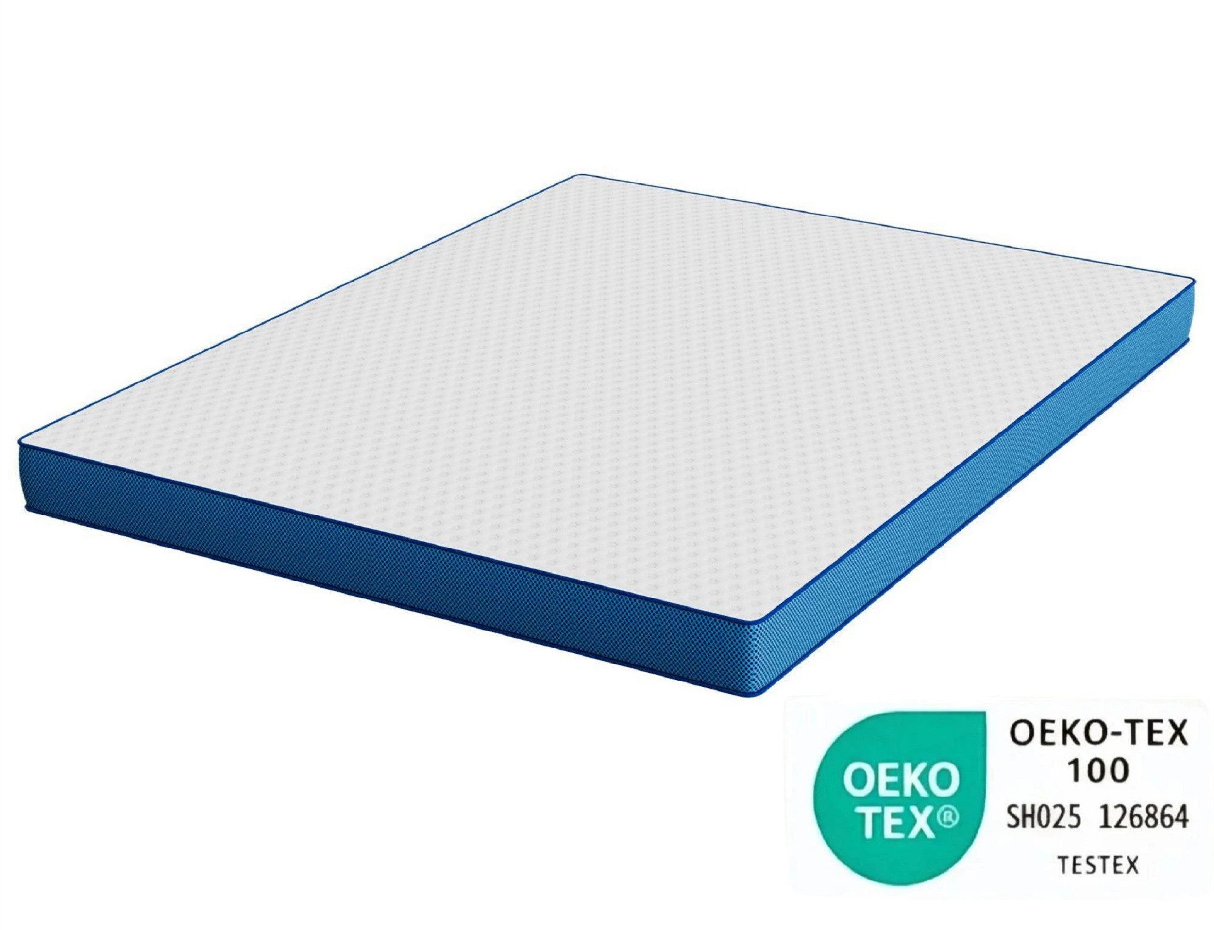 Totnz, Цилиндр Gel Memory Foam, 7.5 cm hoch, (H2/H3, Ergonomisch, Kühlend, Waschbar, OEKO‑TEX®-zertifiziert), für Seiten-/Rücken-/Bauchschläfer
