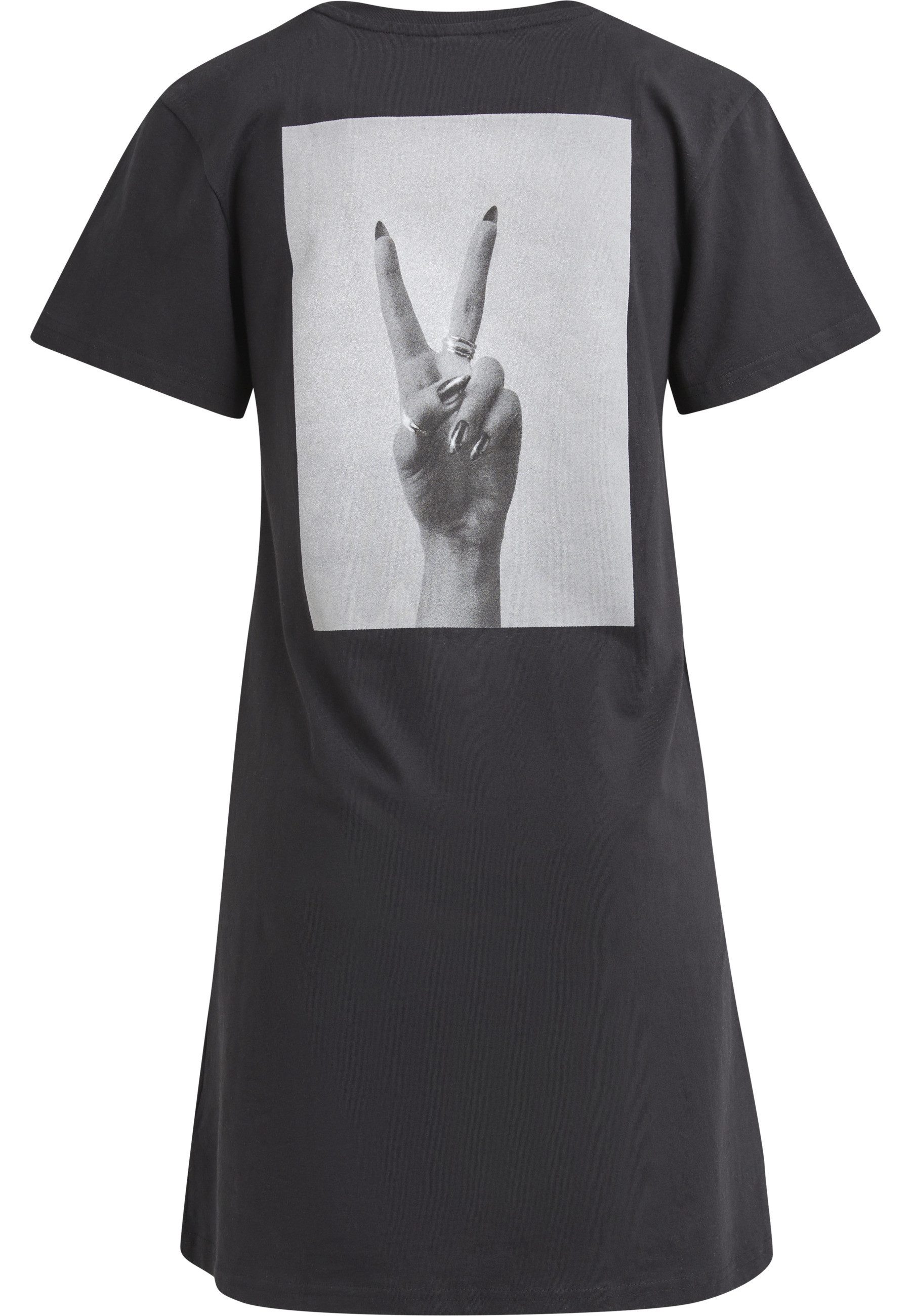 Miss Tee T-Shirt Miss Tee Girls Peace Hand Ladies Tee Dress (1-tlg)