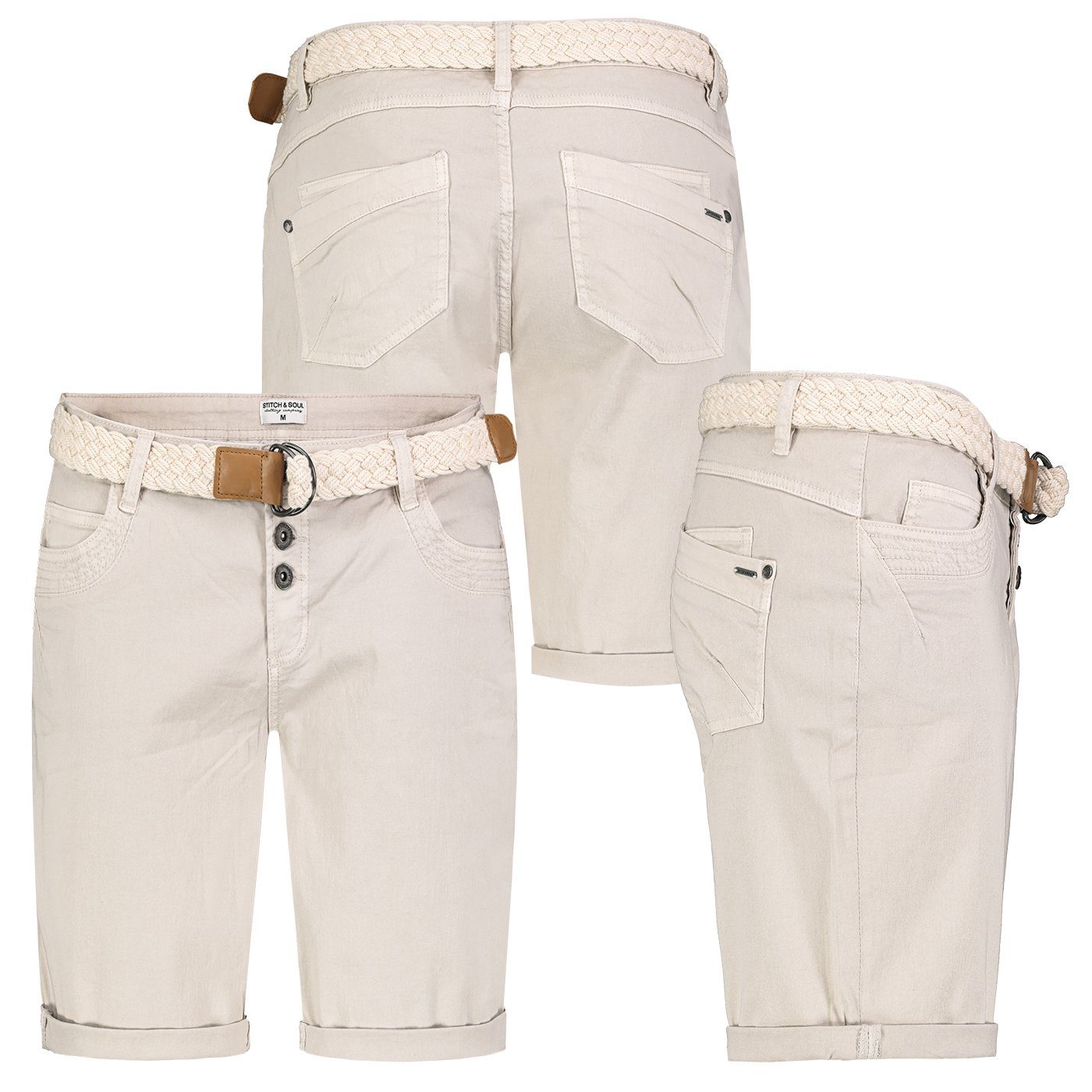 Stitch & Soul Bermudas Damen Short günstig online kaufen