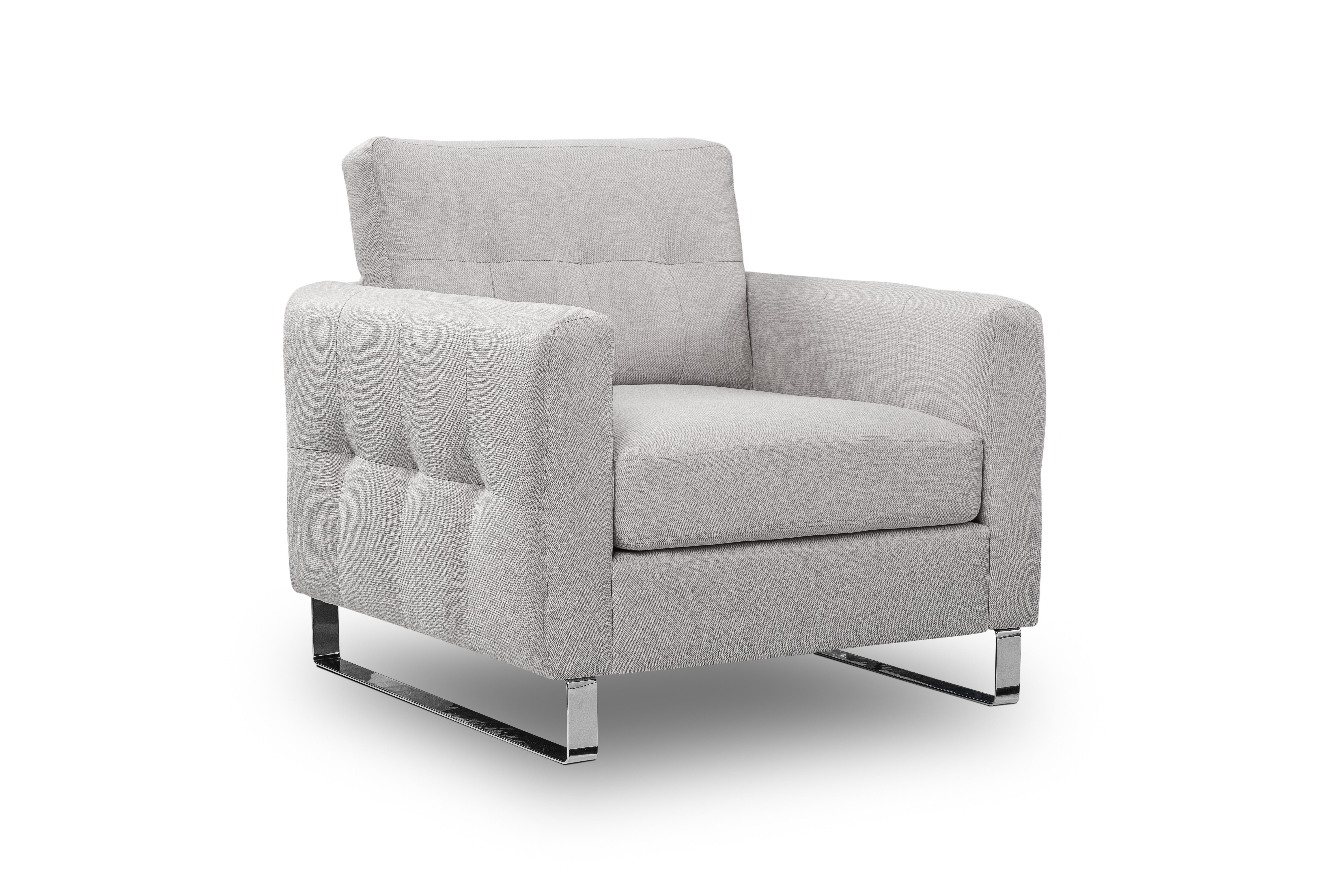 furnling 1,5-Sitzer Helya, inkl. 1 Rückenkissen, bequemer Sessel mit Armlehnen, aus pflegeleichtem Flachgewebe