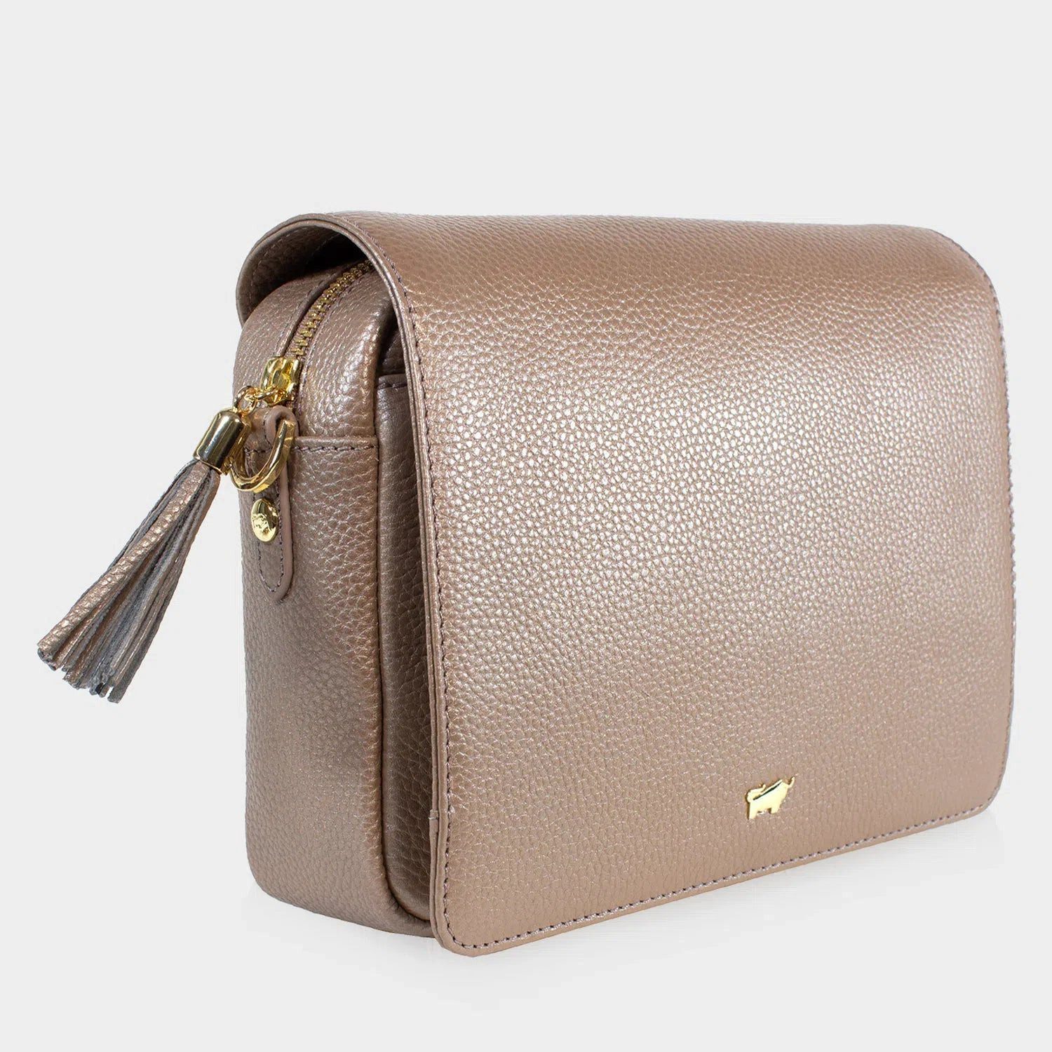 Braun Büffel Umhängetasche ALESSIA Umhängetasche Flap braun