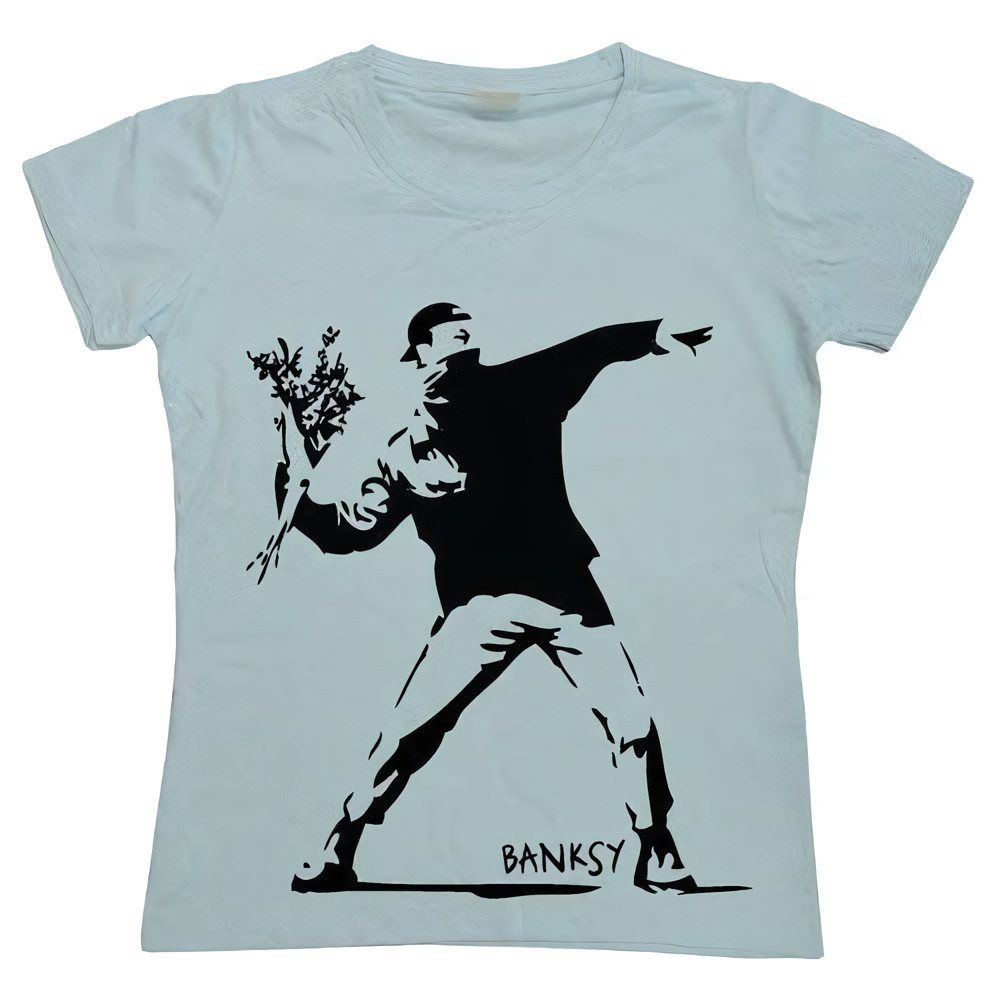 BANKSY T-Shirt Girly T-Shirt