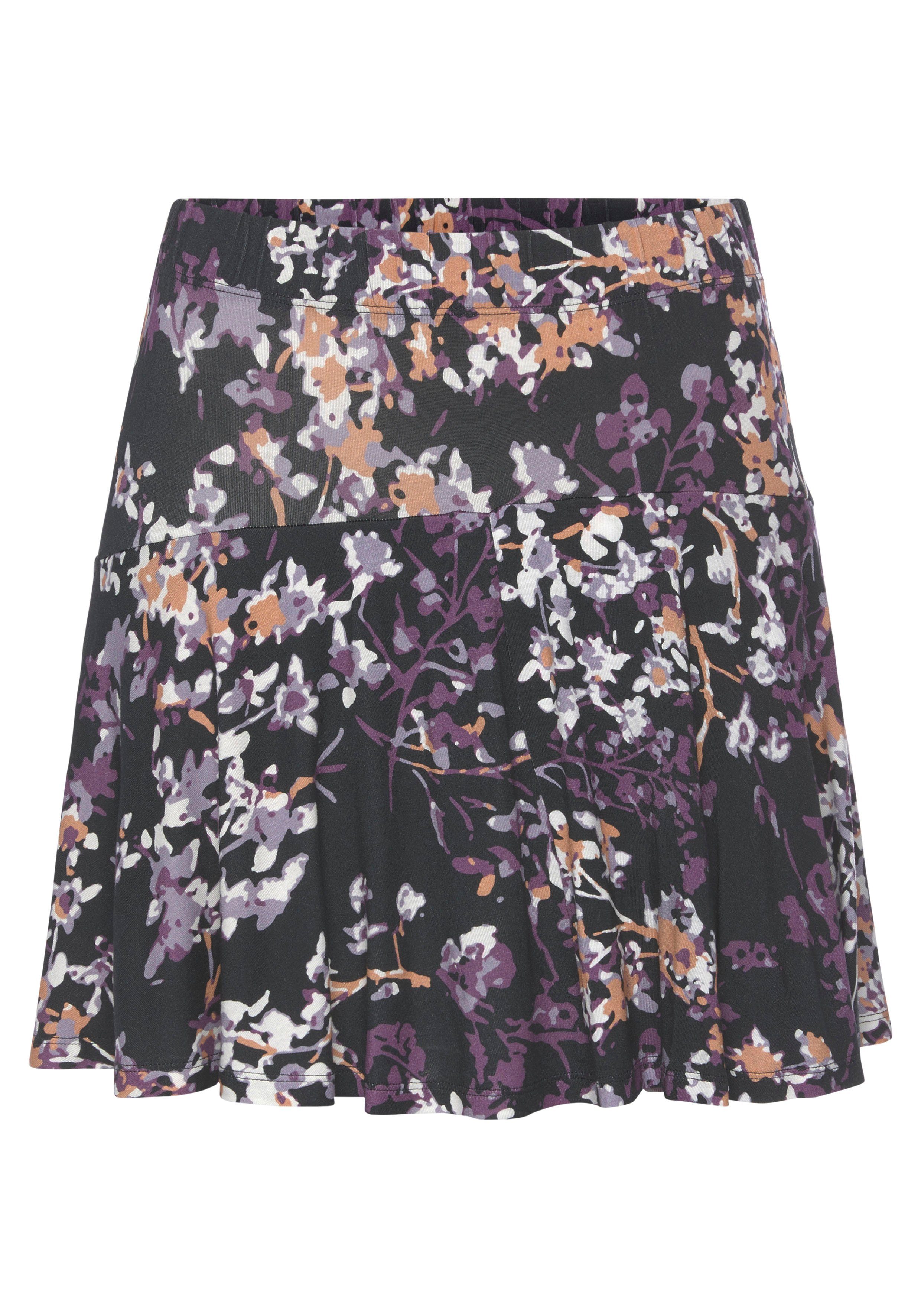 Vivance Hosenrock, mit Blumenprint, Skort, Rock inklusive Hose günstig online kaufen