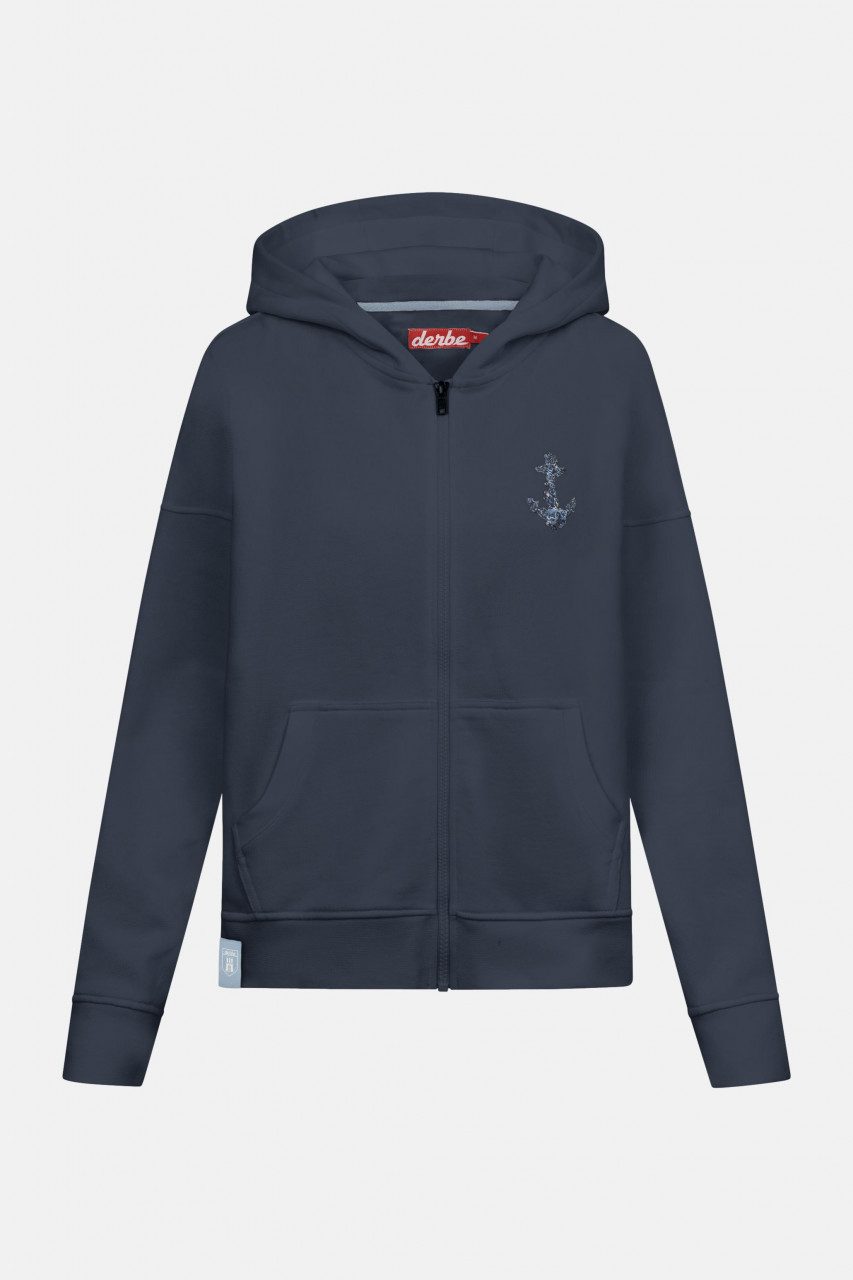 Derbe Sweatshirt Rosenanker Damen Sweatjacke (1-tlg)