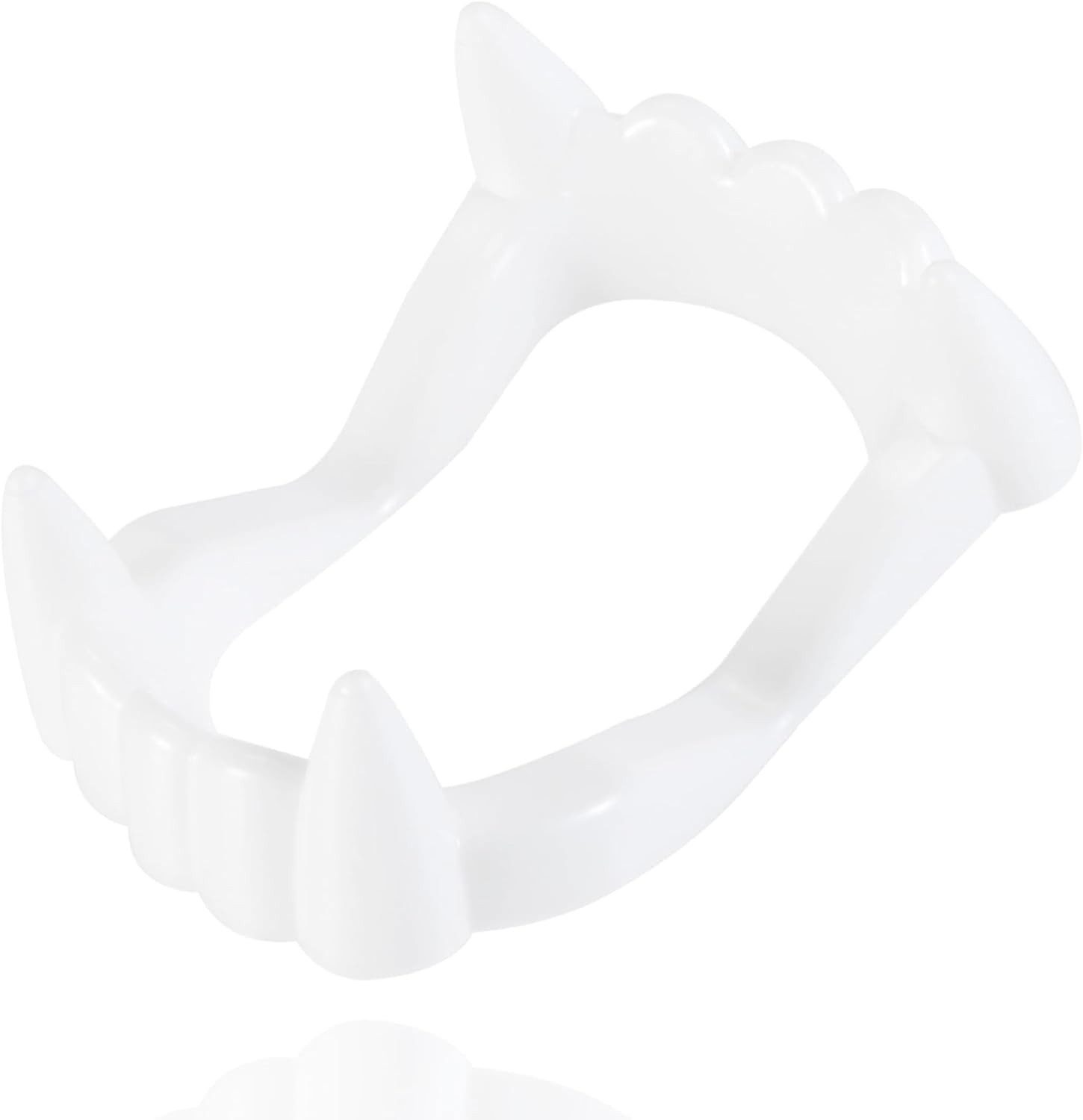 Costumed Kostüm 20 Vampirgebisse für Kinder als Halloween- und Faschingszubehör, realistischer Look