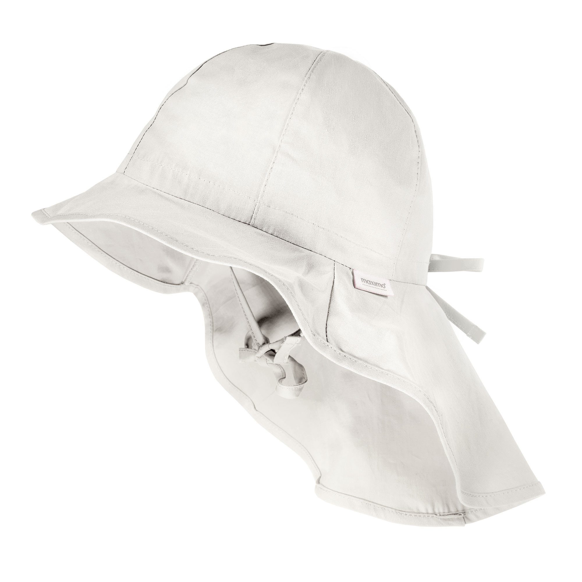 MAXIMO Sonnenhut (1-St) mit Nackenschutz, mit Schleife, mit Bindeband, basic, bequem