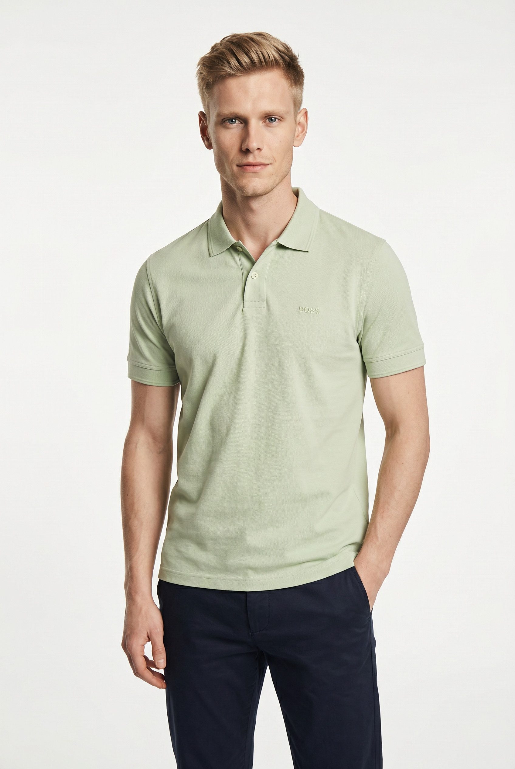 BOSS ORANGE Poloshirt Prime Regular Fit Cotton Pique Polo aus 100% Baumwolle