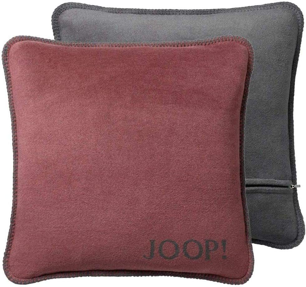 JOOP! Dekokissen JOOP! Uni-Doubleface Kissenhülle Viol.-Schiefer günstig online kaufen