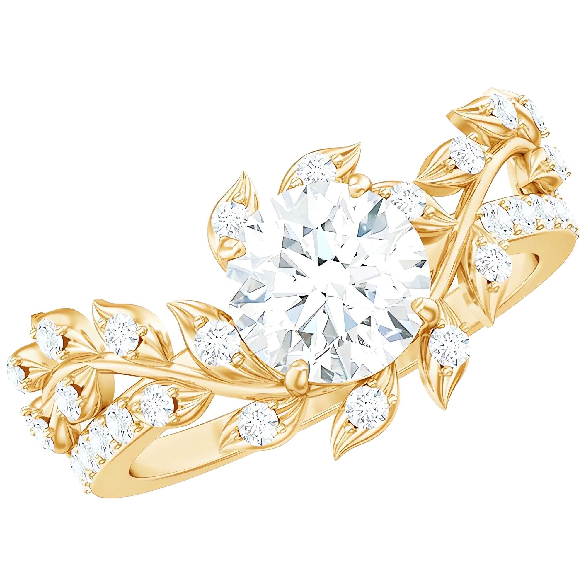 Diamantring Labordiamant 2 Karat, 2 Karat, Eheringe, Diamant Ring Damen, Diamond