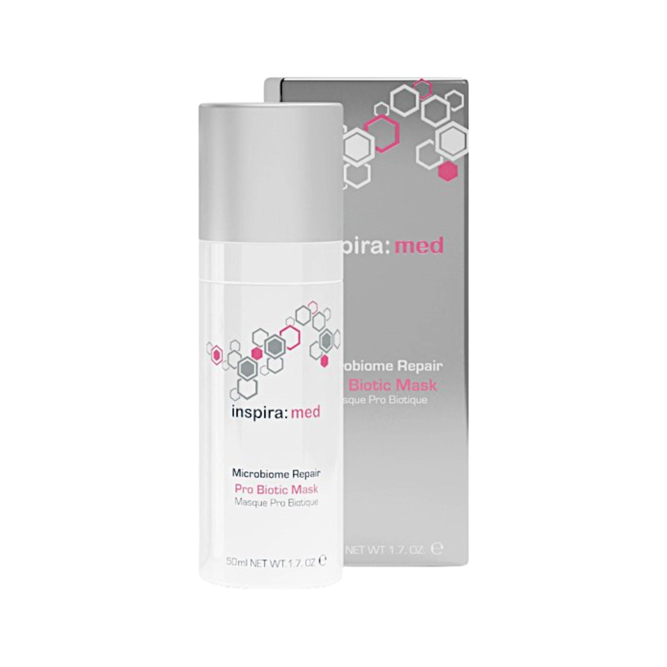 inspira:cosmetics Gesichtsmaske Microbiome Repair Pro Biotic Mask – Tiefenwirksame Intensivmaske 50 ml