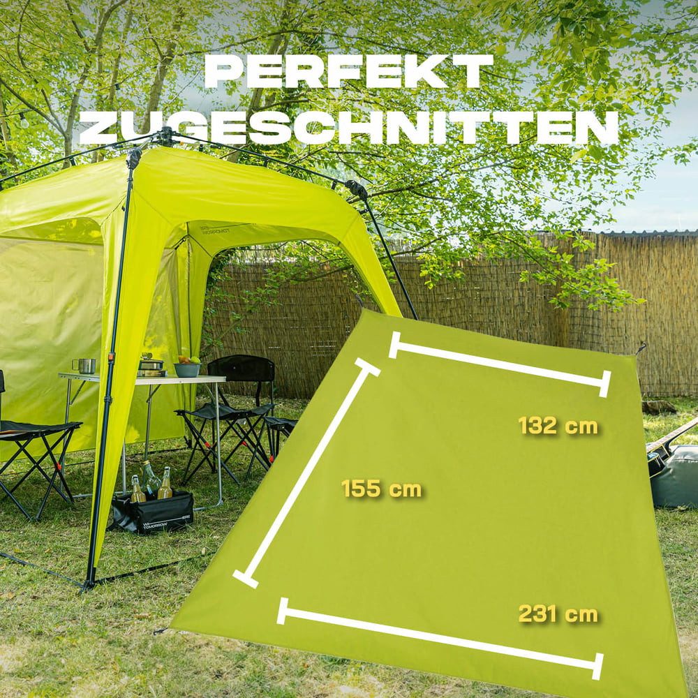 Lumaland Pavillon Gartenzelt - Seitenwand, Aufbau günstig online kaufen