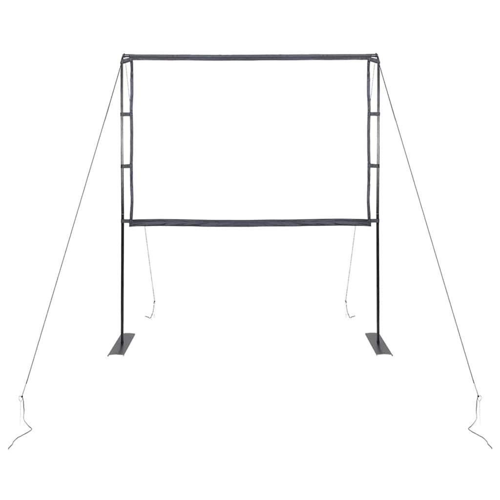 vidaXL 100aposapos 43 Beamer Leinwand mit Ständer 100 Zoll 43 Pull-Up-Leinwand