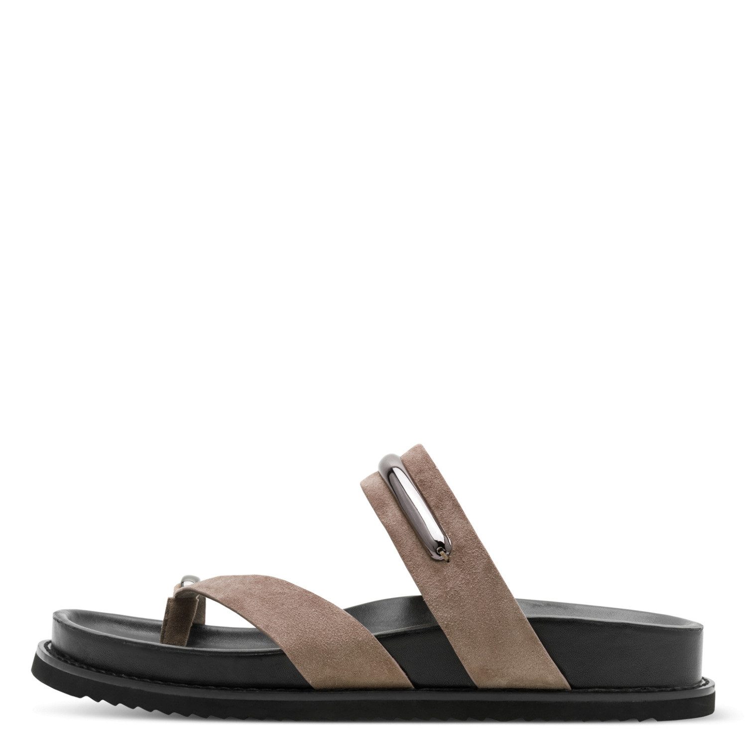 Tamaris Dianette Sommerschuh, Pantolette, Zehentrenner mit Schmuckelementen