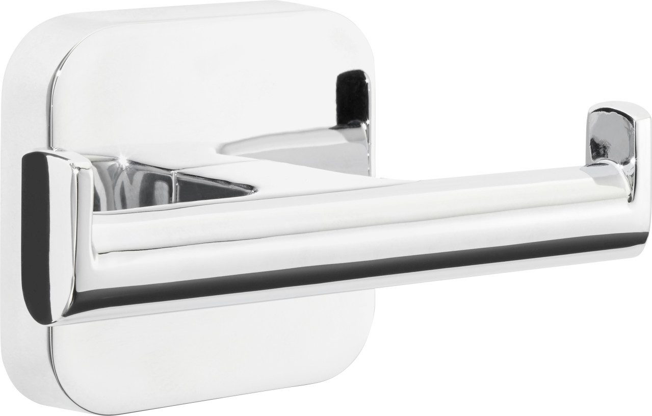 tesa Handtuchhaken tesa Bademantelhaken doppelt Elegaant Metall