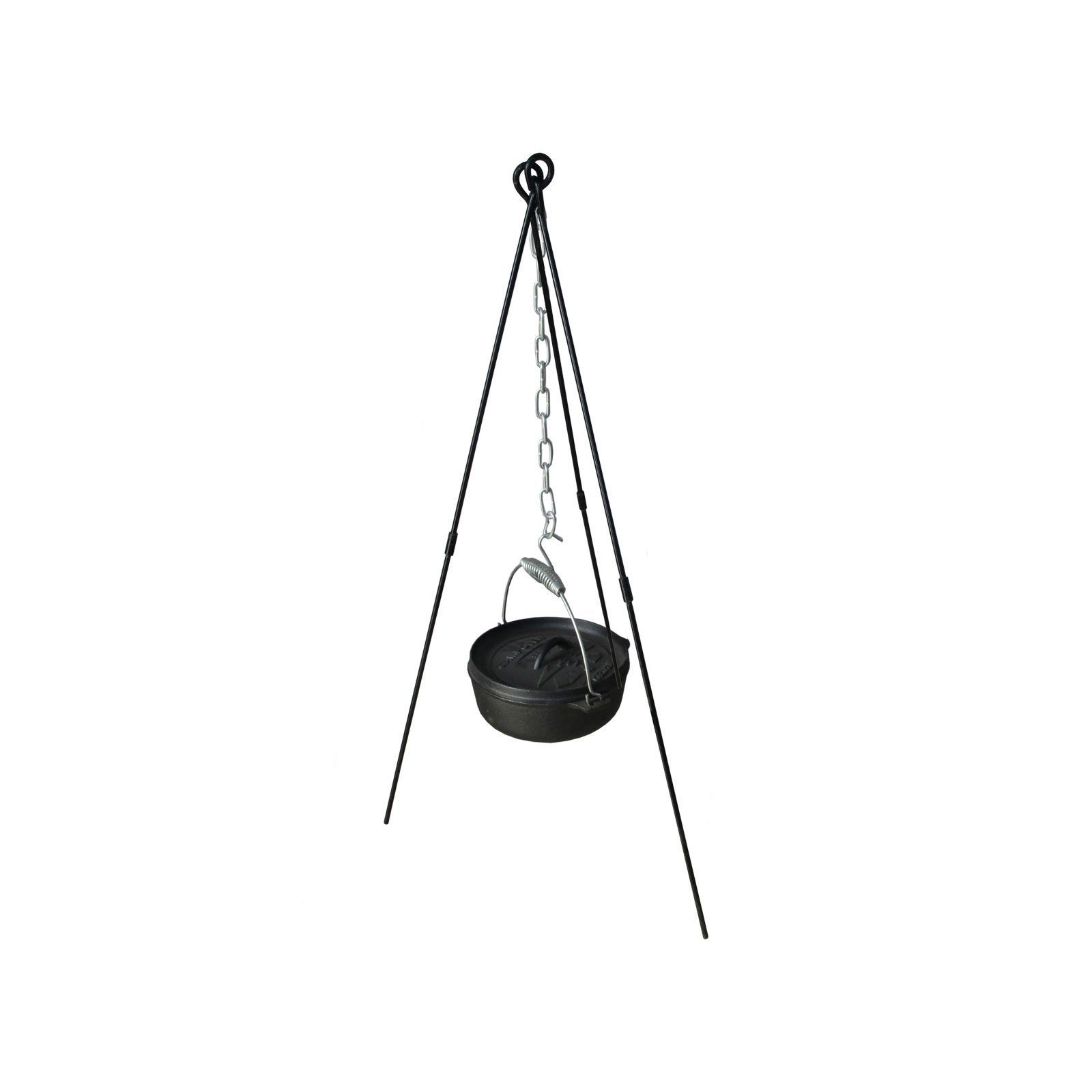 Neuetischkultur Grill Standfuß Gestell für Schwenktopf, Dreibein Schwenkgrill Grillgestell