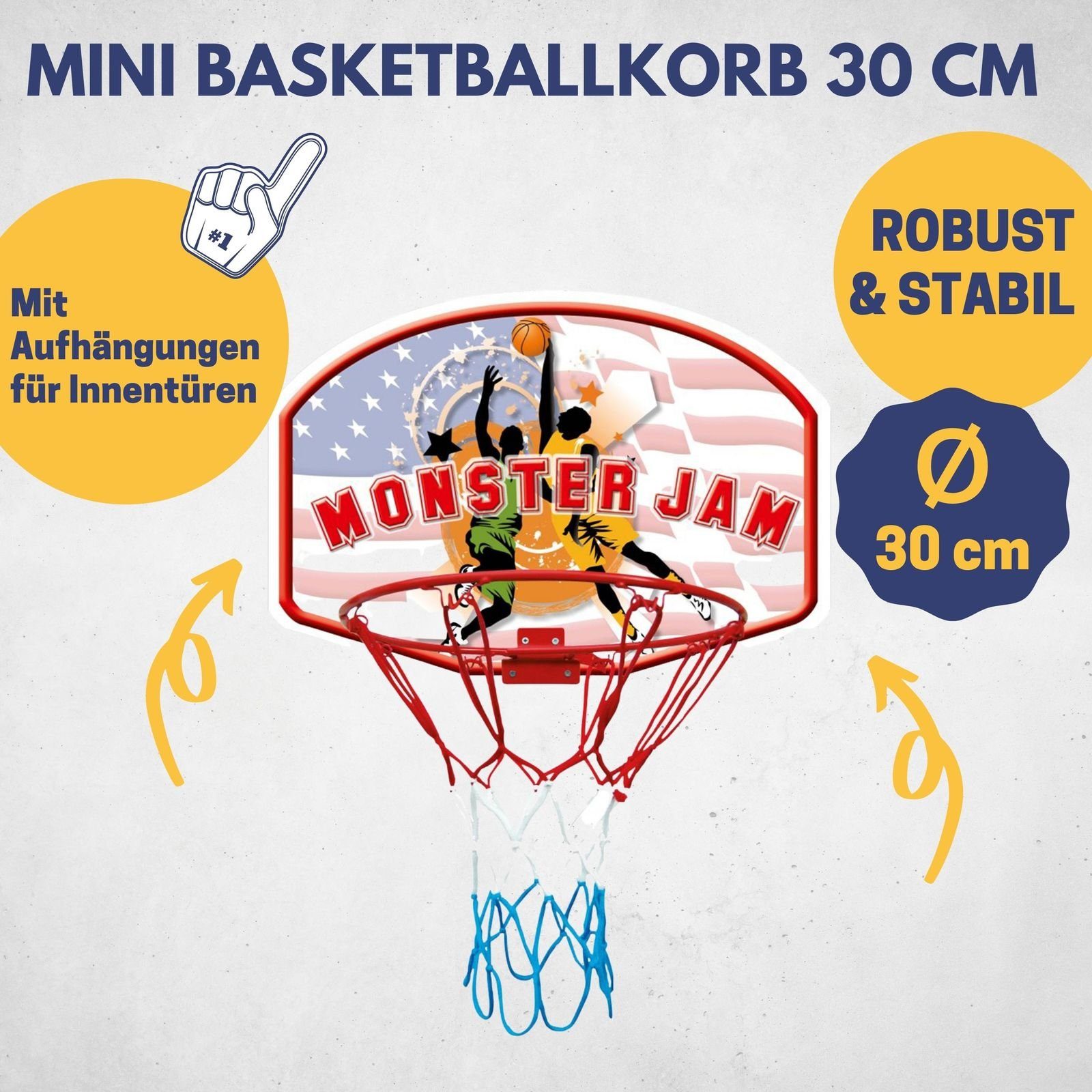 Fantecia Basketball Größe 5 Mit Graffiti-Design - Inklusive Pumpe Für Indoor & Outdoor