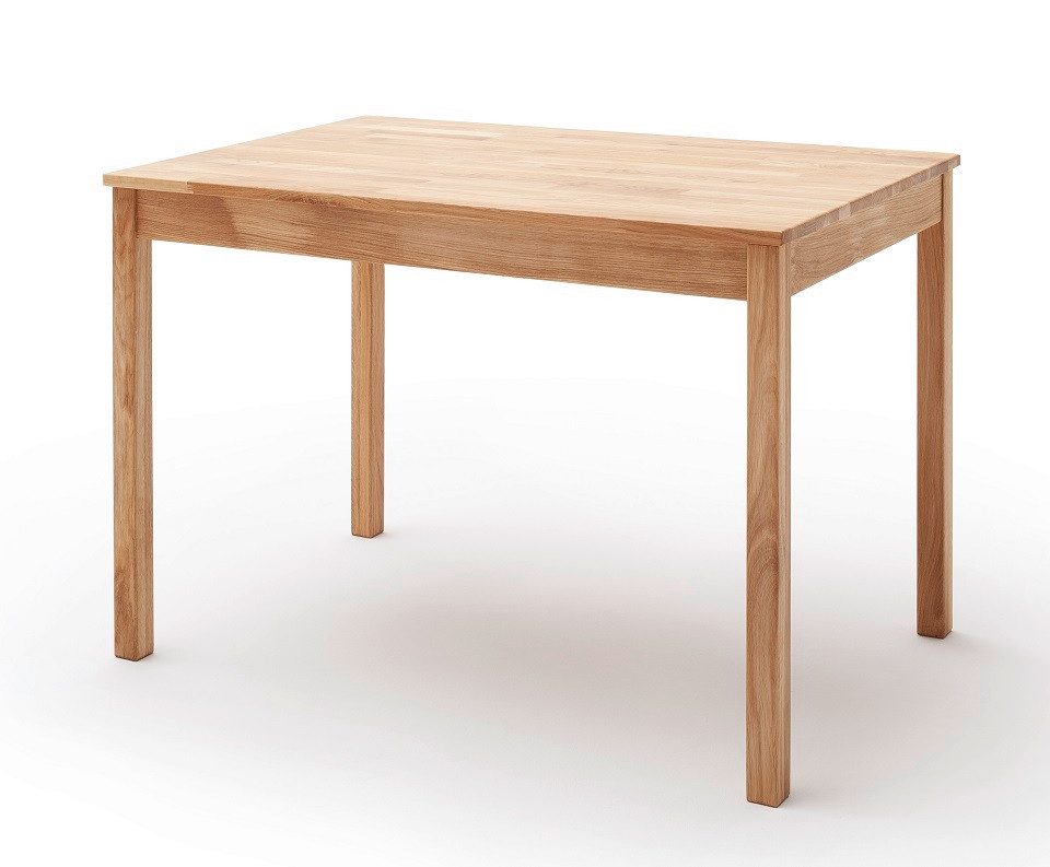MCA furniture Esstisch Esszimmertisch Alfons, 110X70, Wildeiche massiv (no-Set)