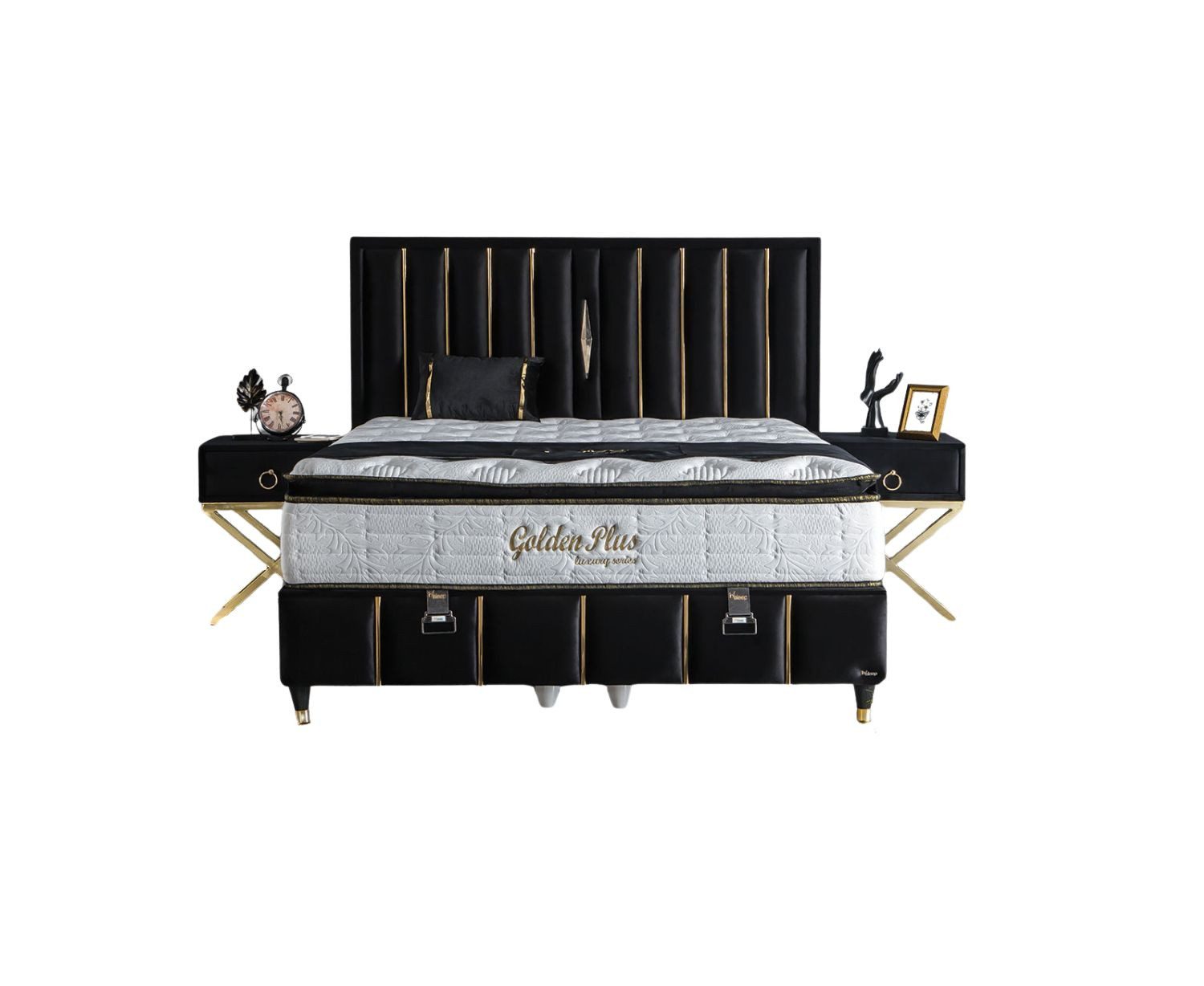 Villa Möbel Boxspringbett GOLDEN (Bett, Bett), günstig online kaufen