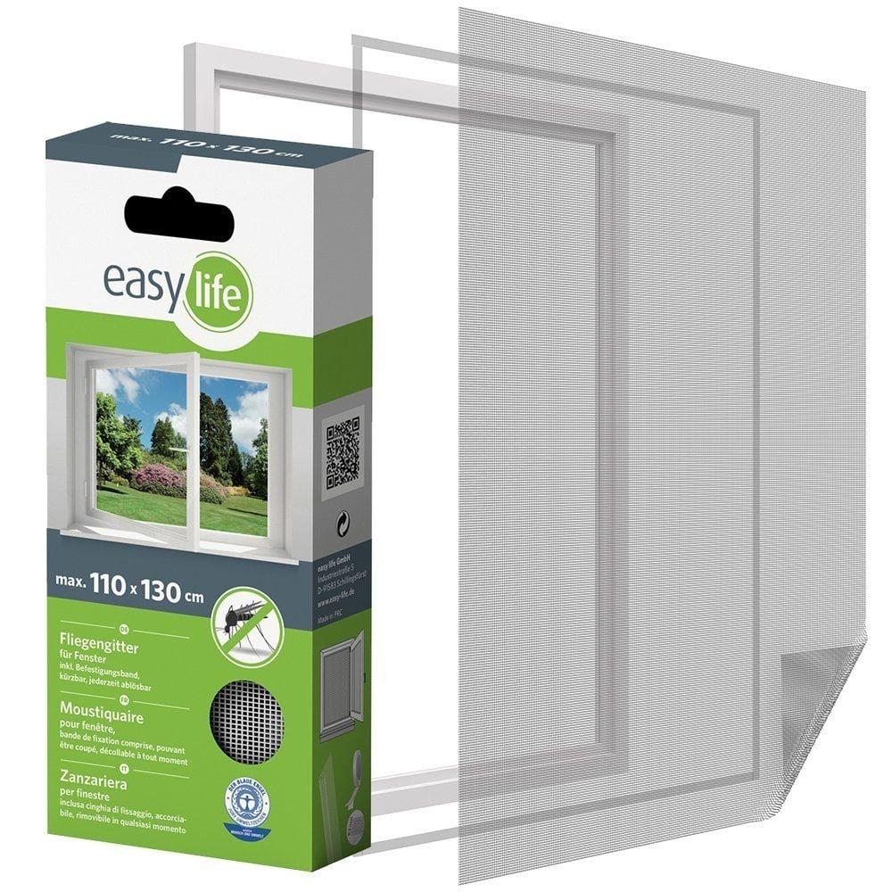 easylife Insektenschutz-Fensterrahmen life Fliegengitter Insektenschutzgitt günstig online kaufen