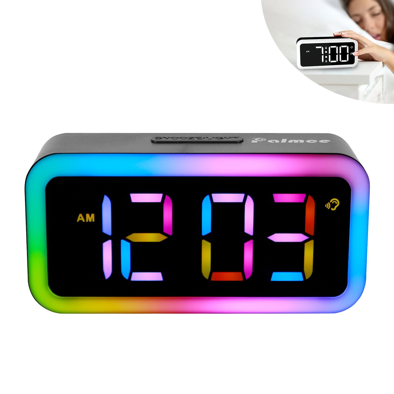 BlingBin Wecker Wecker Digital Mit RGB günstig online kaufen
