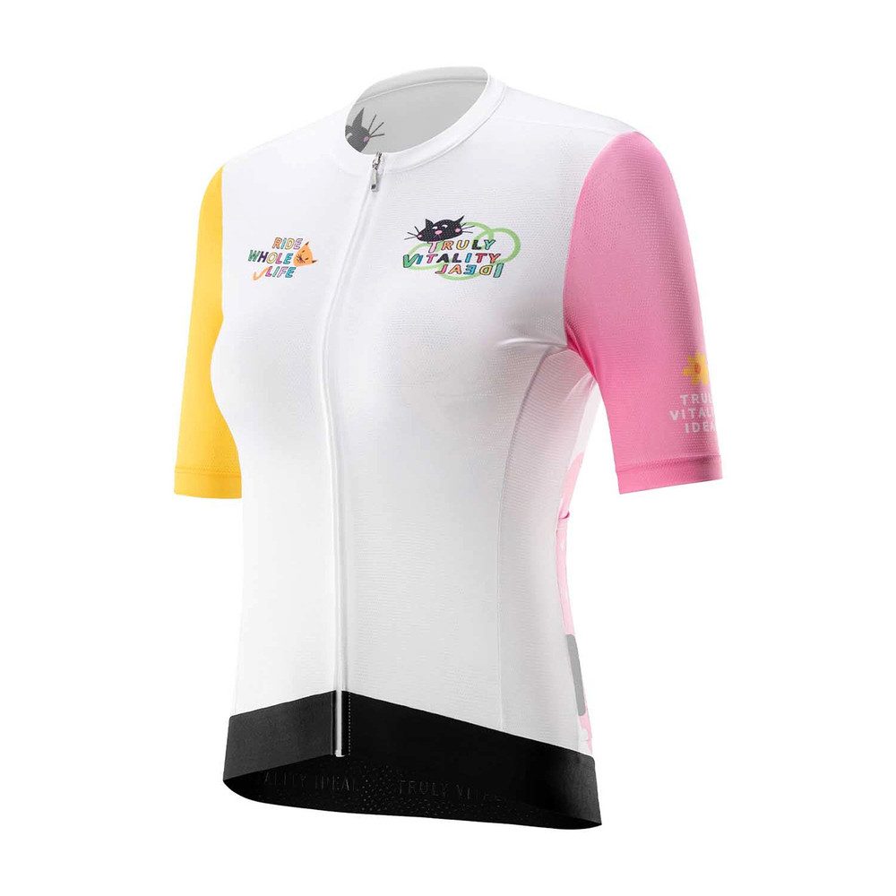 ROCKBROS Radtrikot Fahrradtrikot Kurzarmtrikot Rennradshirt (Spar-Set, 1-tlg., 76 cm Oberweite leicht) 3 Rückentaschen, YKK-Zip, atmungsaktiv