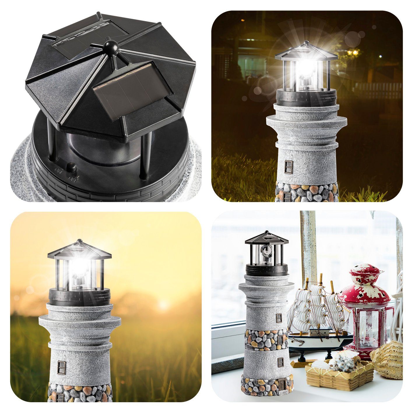 Btfarm 10 Pezzi Luci Solari Da Giardino, 8 LED Faretti Sepolta Solari A - Foto 12