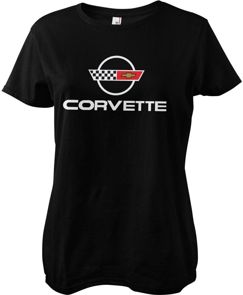 Corvette T-Shirt C4 Logo Girly Tee