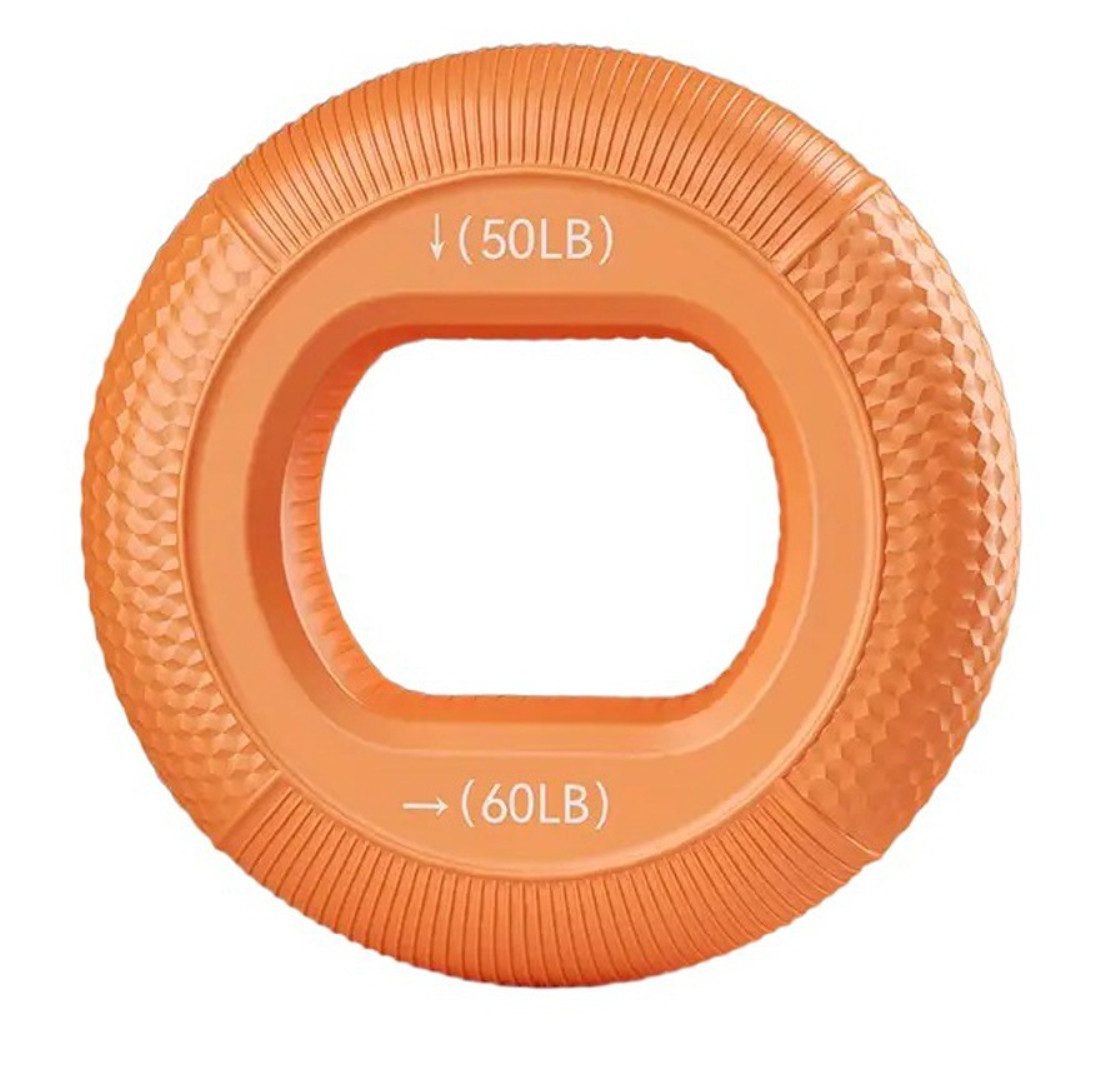 BAY-Sports Kraftbänder Power Wheel Ring Reifen Griffkrafttraining Handtrainer Fingertrainer, 3 Stärken Unterarmtrainer Handmuskeltrainer Griffkraft