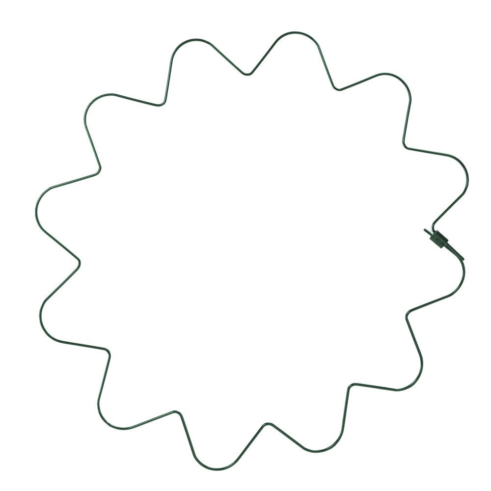 Bradas Spalier Pflanzenstütze Staudenhalter 40cm Kletterpflanzen wellenförmig Schutz