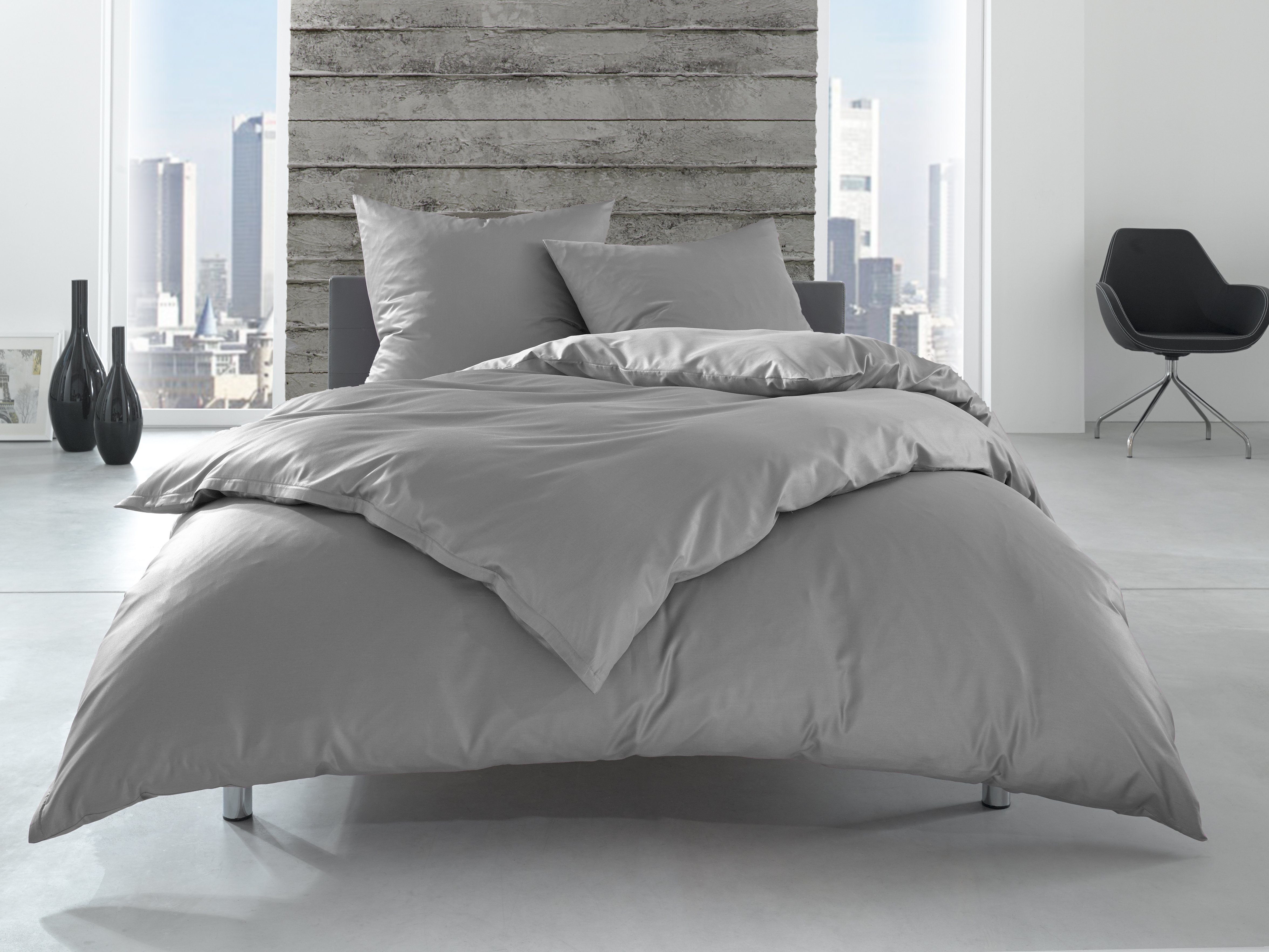 BETTWAESCHE-MIT-STIL Bettwäsche Linon / Renforcé Hotelbettwäsche günstig online kaufen