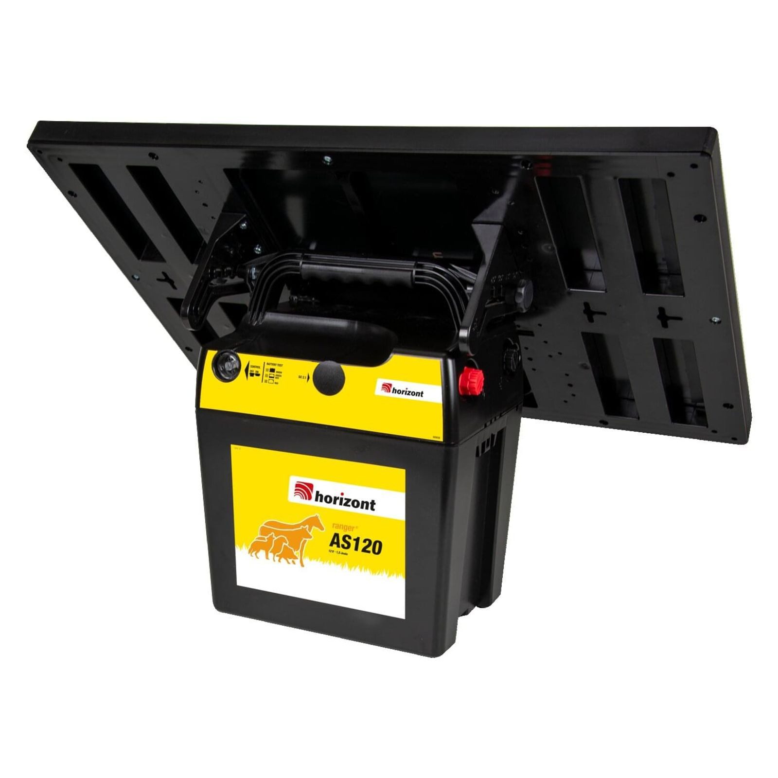 Horizont Weidezaungerät horizont 12 V Solar-Weidezaungerät mit Akku - ranger® AS120