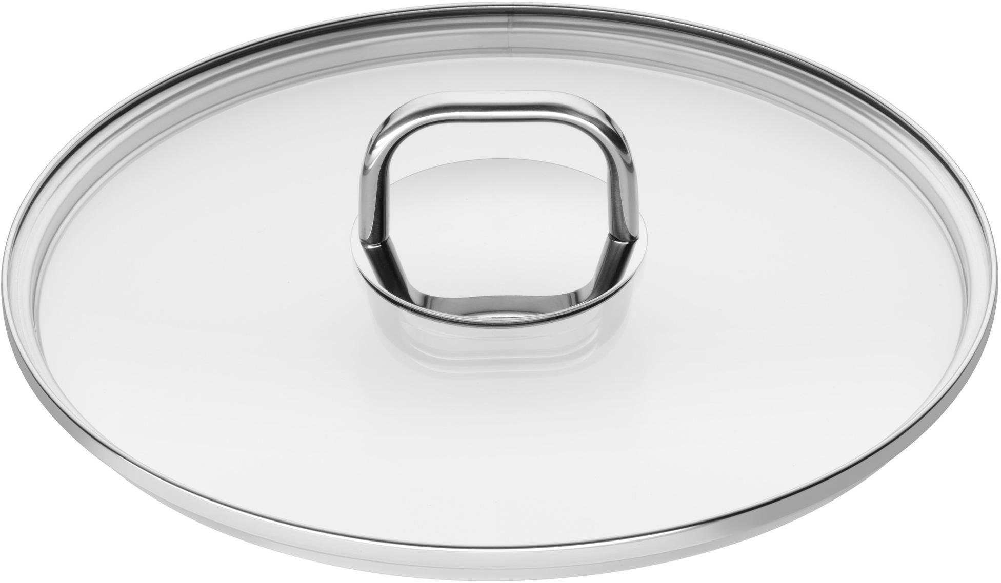 WMF Topf-Set Inspiration, Cromargan® Edelstahl Rostfrei 18/10 (Set, 11-tlg., 1 Bratentopf Ø 16/20cm, 1 Fleischtopf Ø 16/20/24cm, 1 Stieltopf Ø 16cm), Induktion