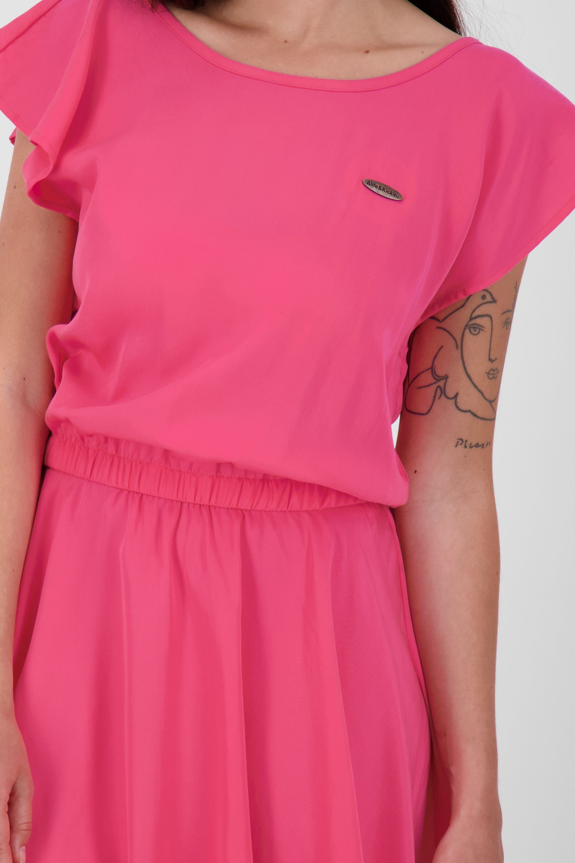 Alife & Kickin Jerseykleid Sommerkleid, IsabellaAK flamingo Dress Damen Kleid