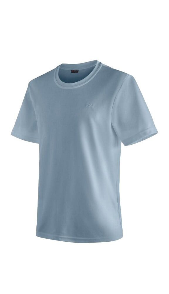 Maier Sports T-Shirt Walter (Polyester, Feuchtigkeitstransport) stormblau Herren