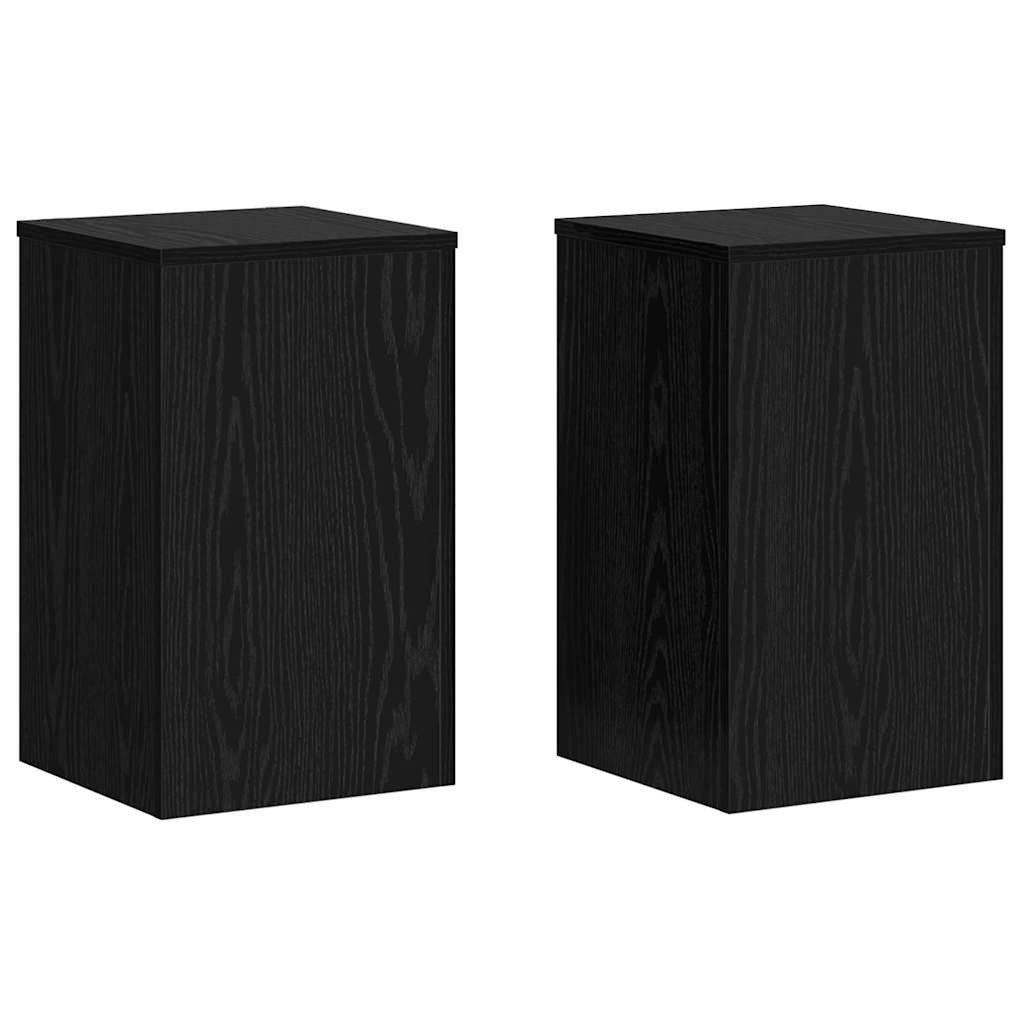 vidaXL Blumenständer Pflanzenständer 2 pcs Schwarze günstig online kaufen