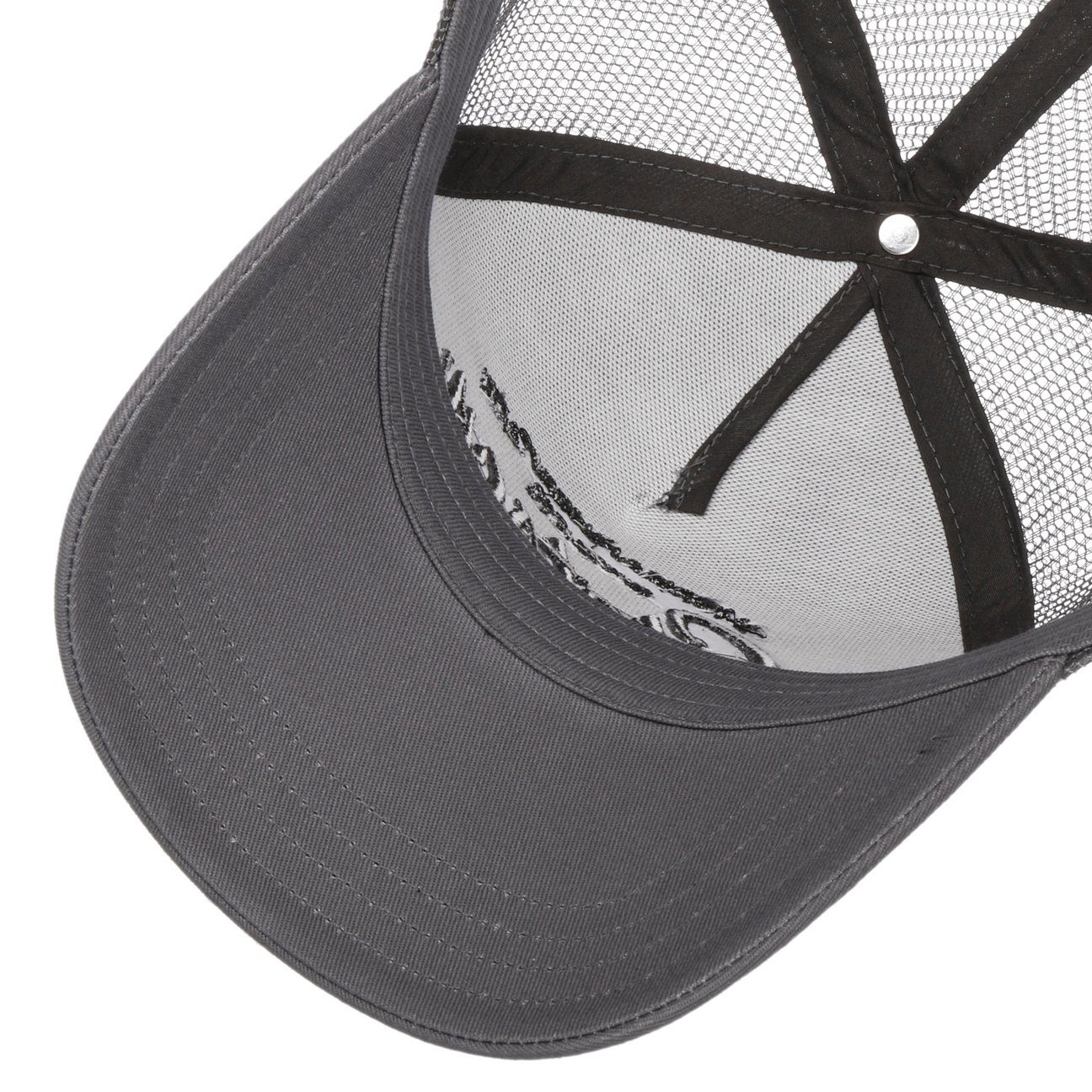 Stetson Basecap (1-St) grau Snapback Cap Trucker