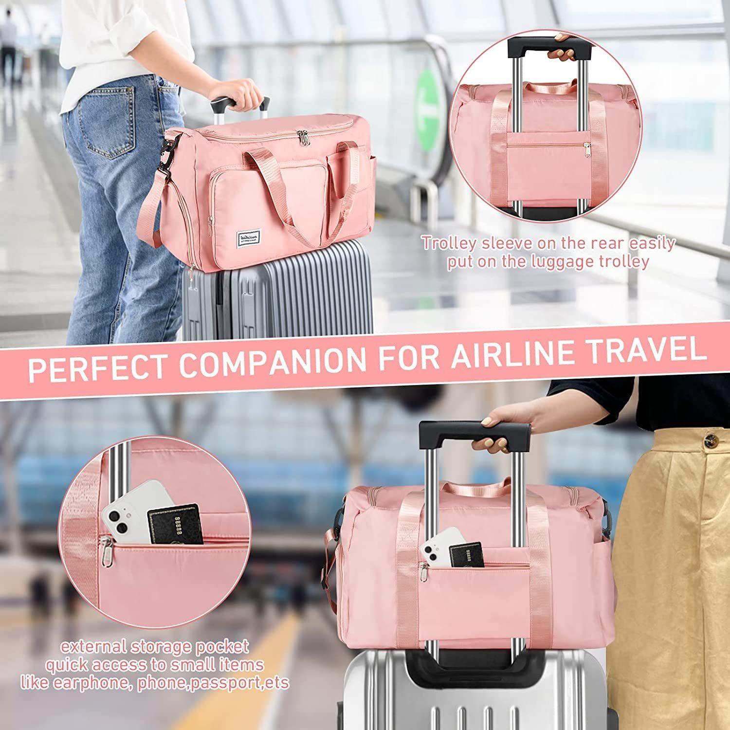 Nayubo Weekender Tasche - Stylische Reisetasche Für Sport & Reisen!