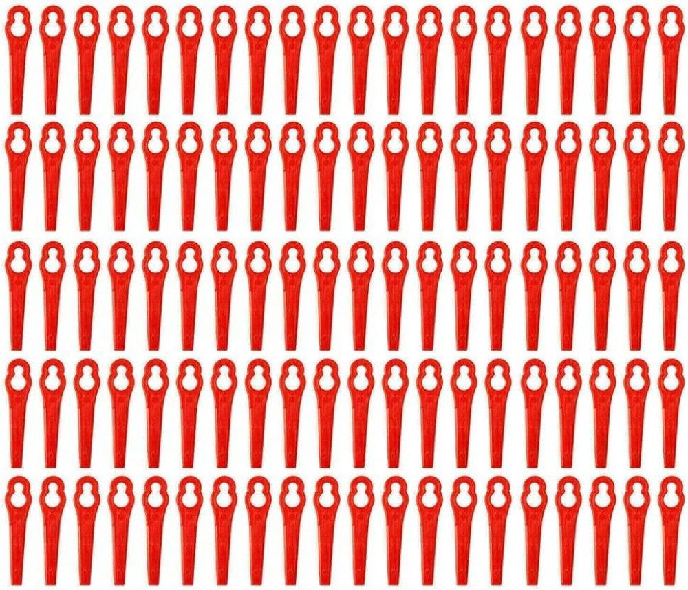 FELIXLEO Messerklinge Rasentrimmer Ersatzmesser Kunststoff Trimmer Messer (120-St) – Bild 4 von 5