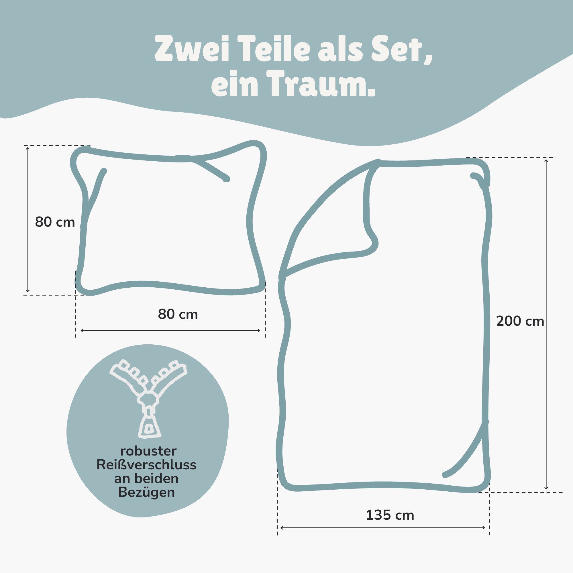 Familando Kinderbettwäsche Rakete Planeten 135x200 80x80 cm Weltall Bettwäsche Baumwolle, Renforcé, 2 teilig, mit liebevollem Motiv für Mädchen und Jungen