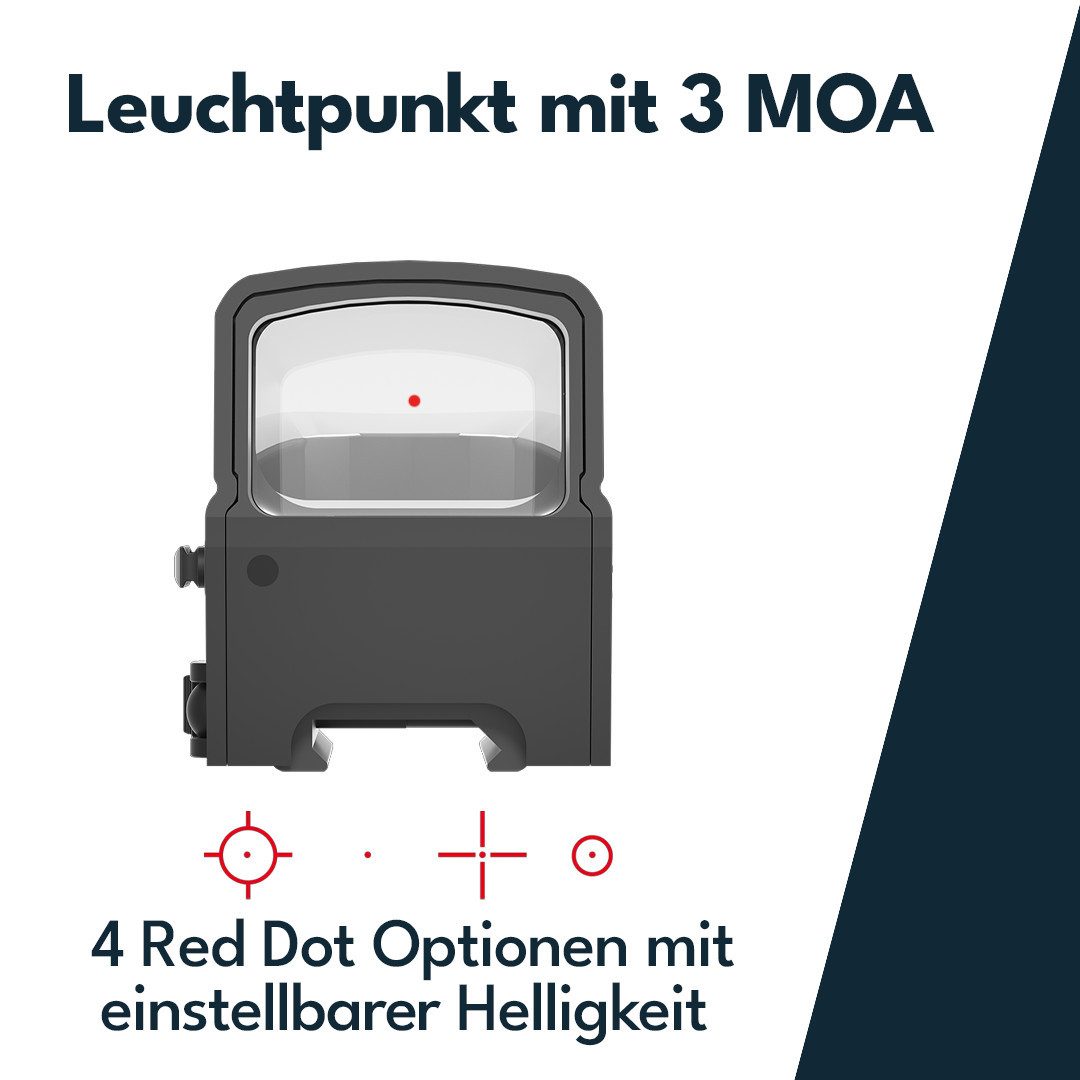 Vector Optics Punktvisieraufsatz Victoptics RDSL36 Omega SRD 1x23x33 Four-Reticle