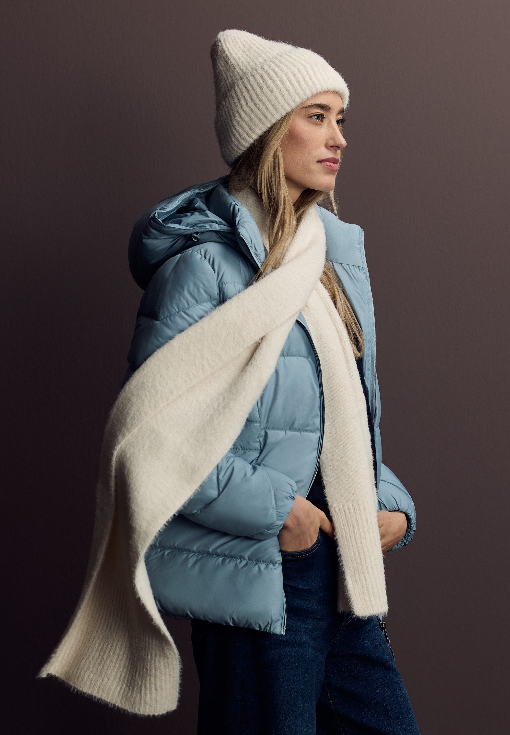 STREET ONE Strickmütze aus softem Materialmix günstig online kaufen