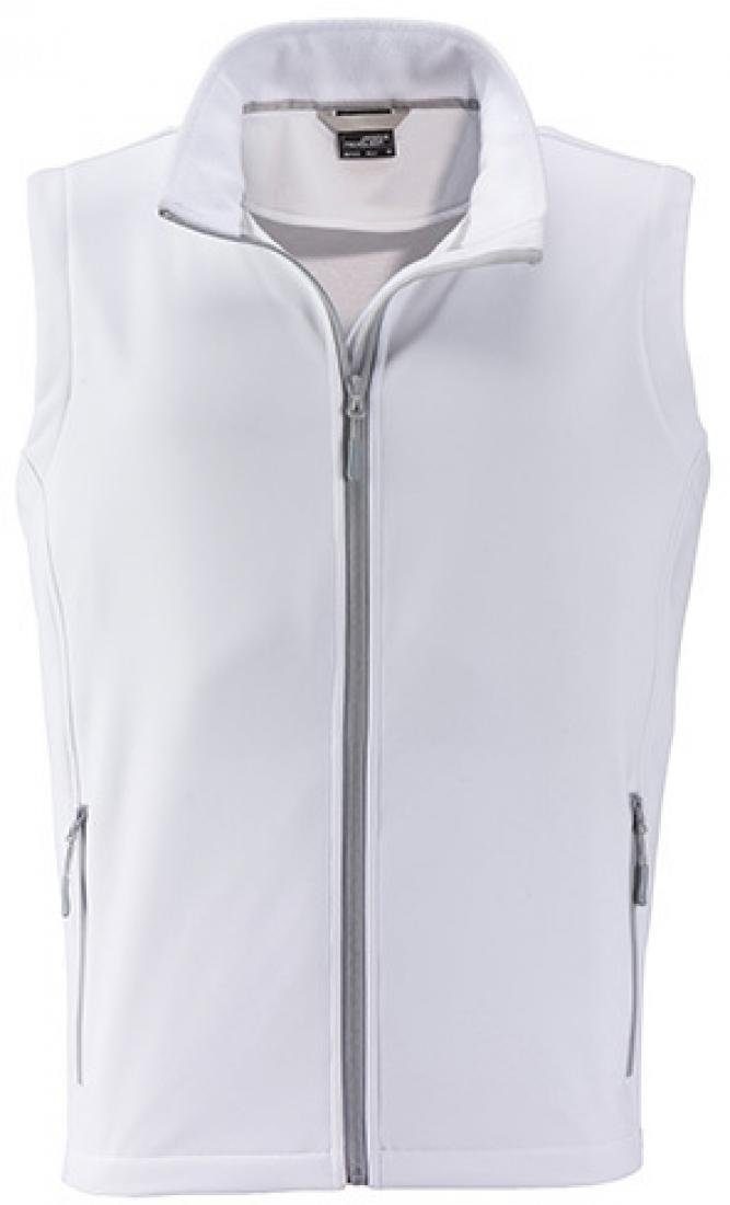 James & Nicholson Funktionsweste Herren Promo Softshell Vest / Wasserabweisend, winddicht