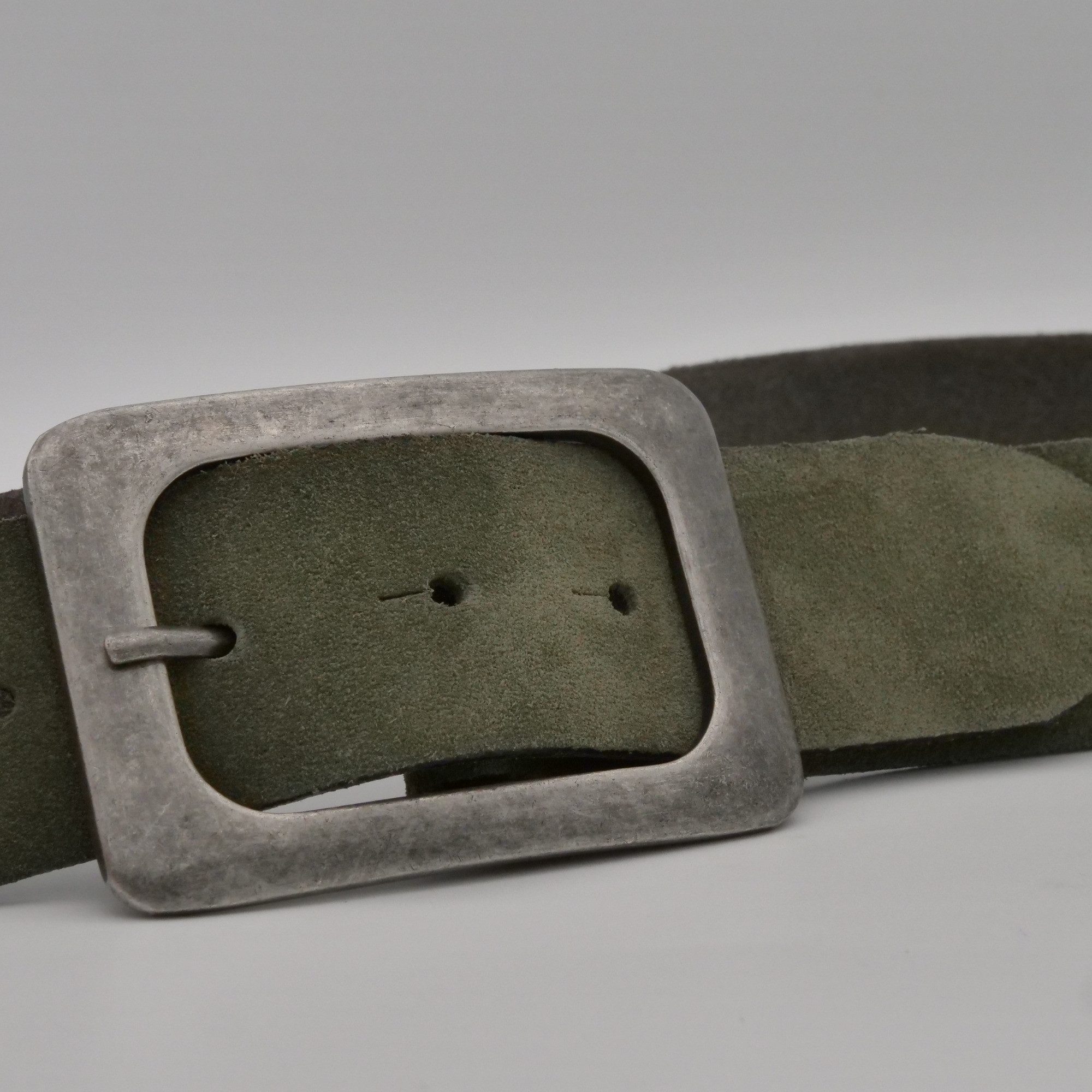 AnnaMatoni Ledergürtel AnnaMatoni Damen Ledergürtel in hochwertigem Velour Leder 4cm