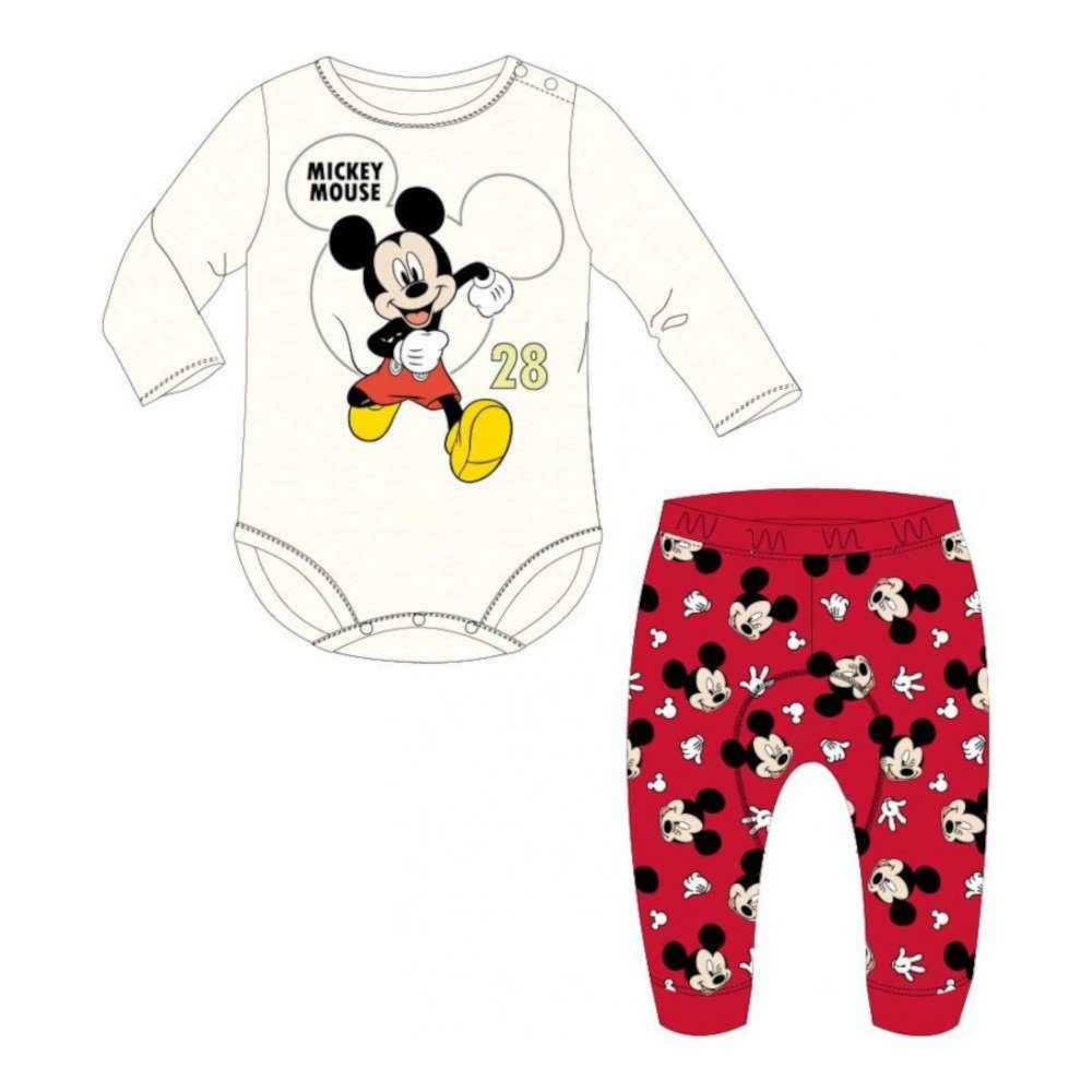 Disney Shirt & Hose Baby-Set – Body und Hose Motiv "Mickey Mouse 28" (Set, 2-tlg)
