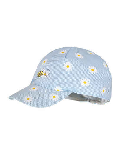 MAXIMO Baseball Cap MINI GIRL-Cap, 'flower' Stickerei, Futter