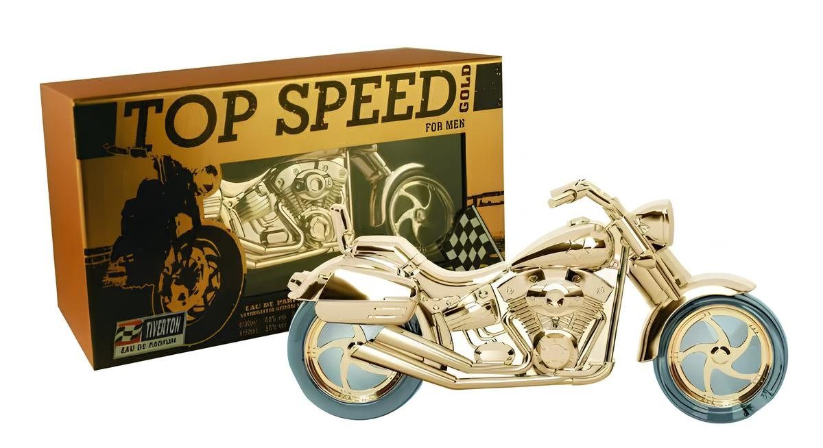 Tiverton Eau de Toilette Herren Parfüm "Harley" » Motorrad I 30 ml + 50 ml in 2 Duftnoten, 1-tlg., » Eau de Toilette » Tiverton Top Speed gold