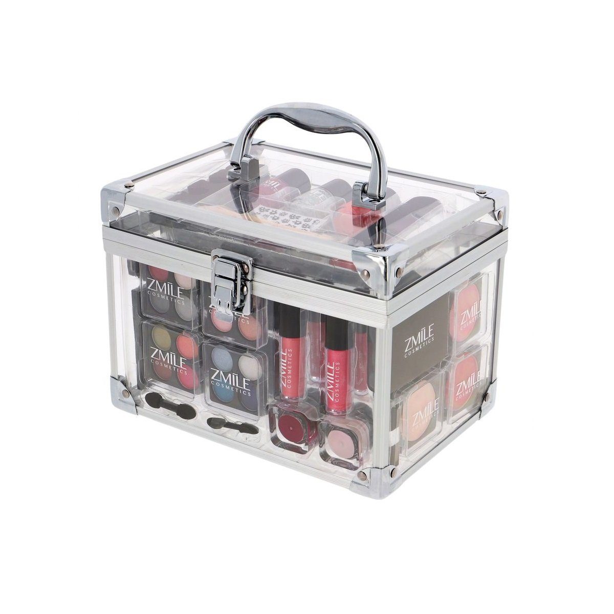 Schmink-Koffer Schminkkoffer Set Acryl Profi-Qualität 42 teilig